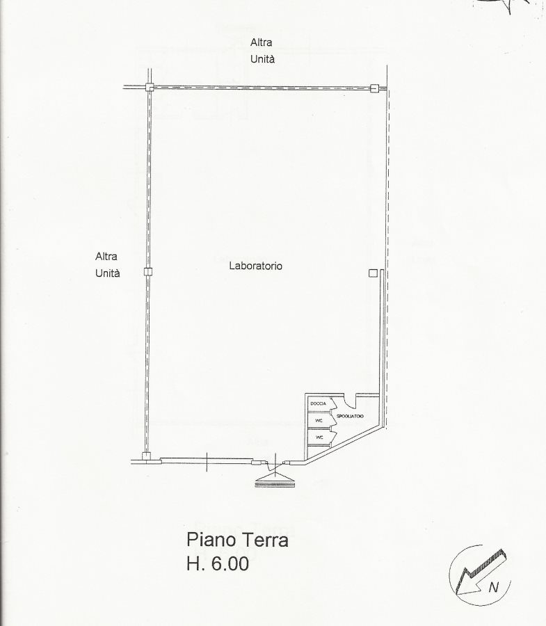 Capannone in affitto, Galbiate bartesate