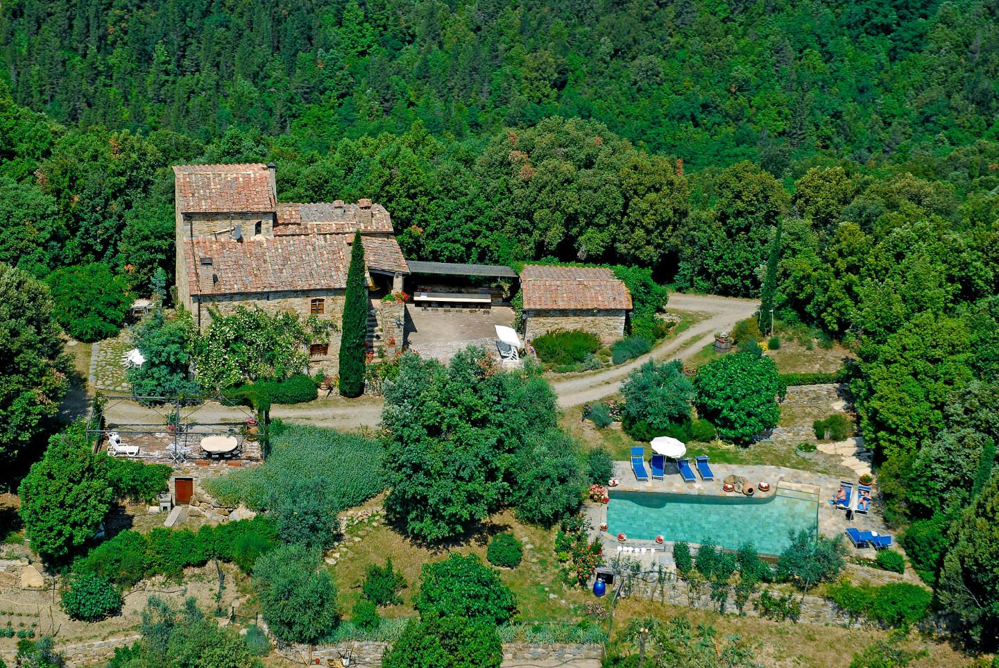 Villa con giardino a Castellina in Chianti