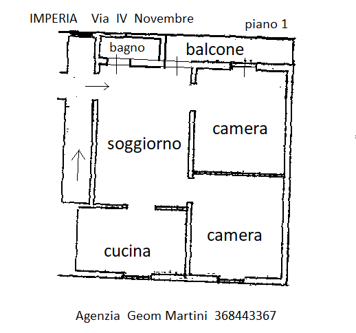 Quadrilocale in vendita a Imperia