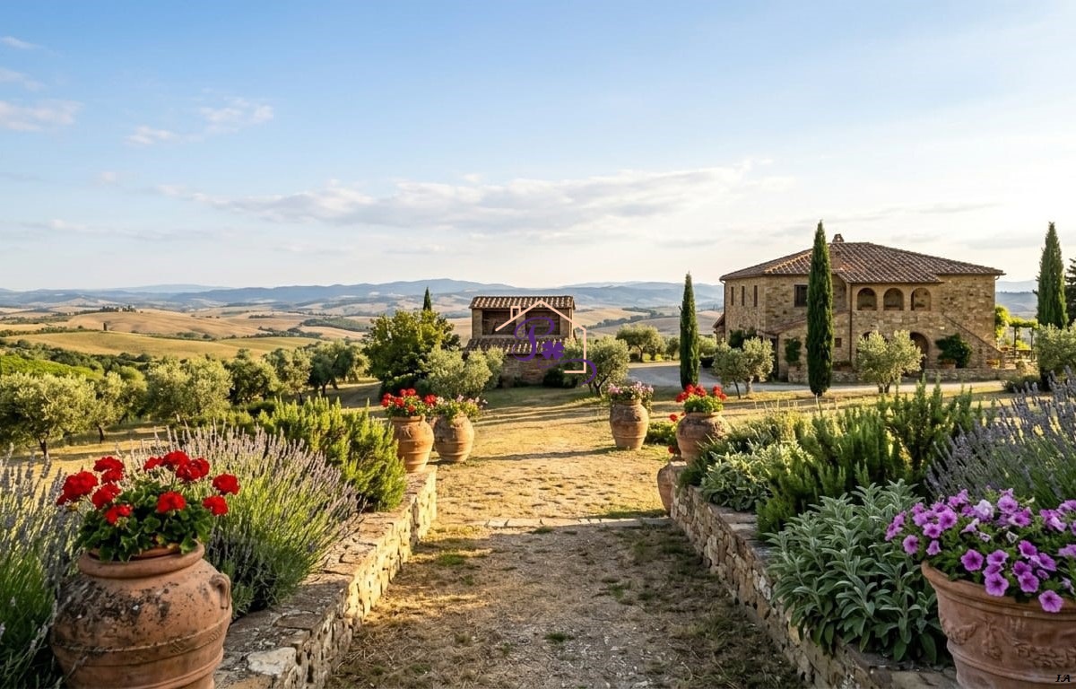Villa con giardino a Carmignano