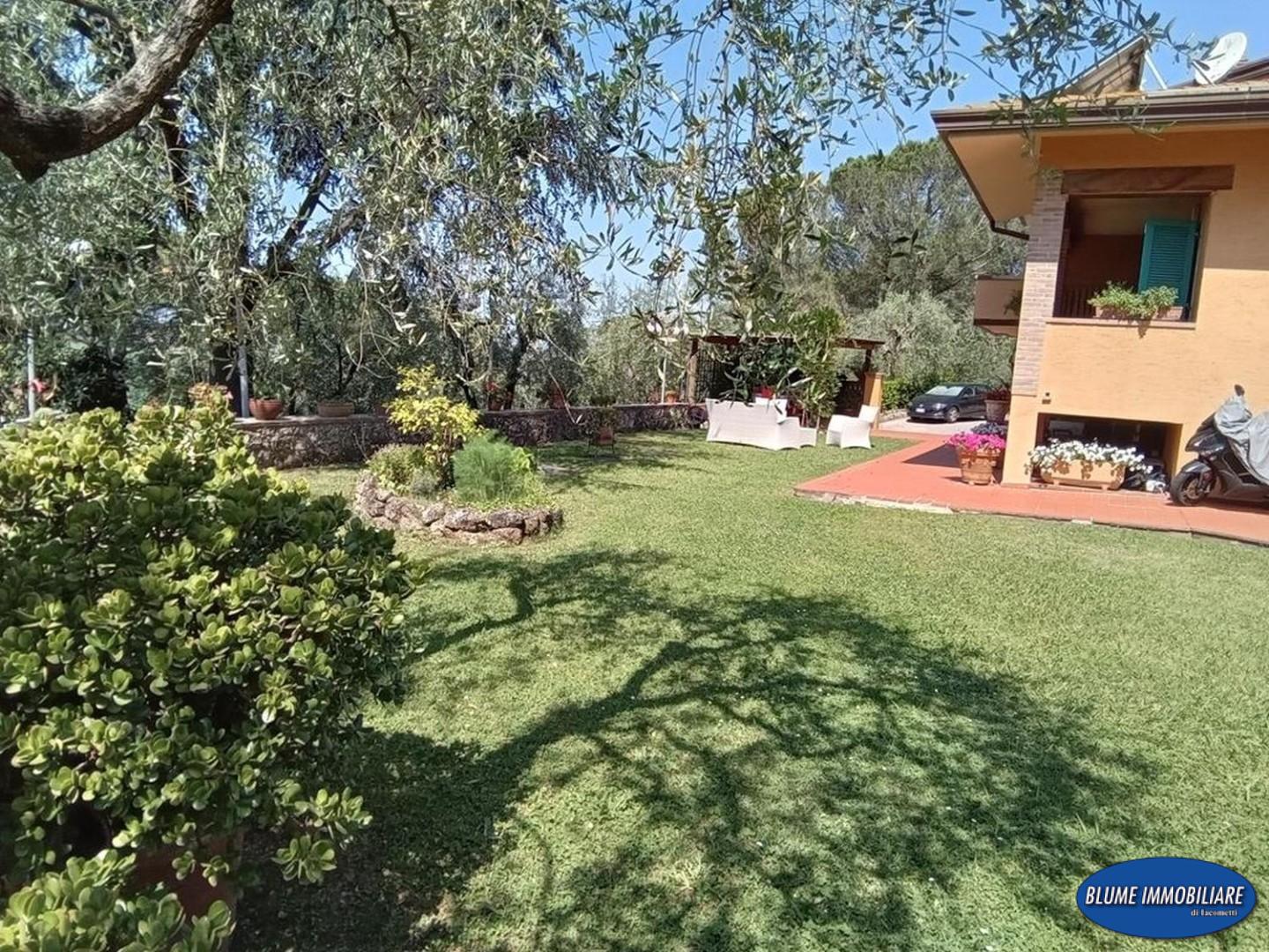 Villa con giardino, Massarosa piano di mommio