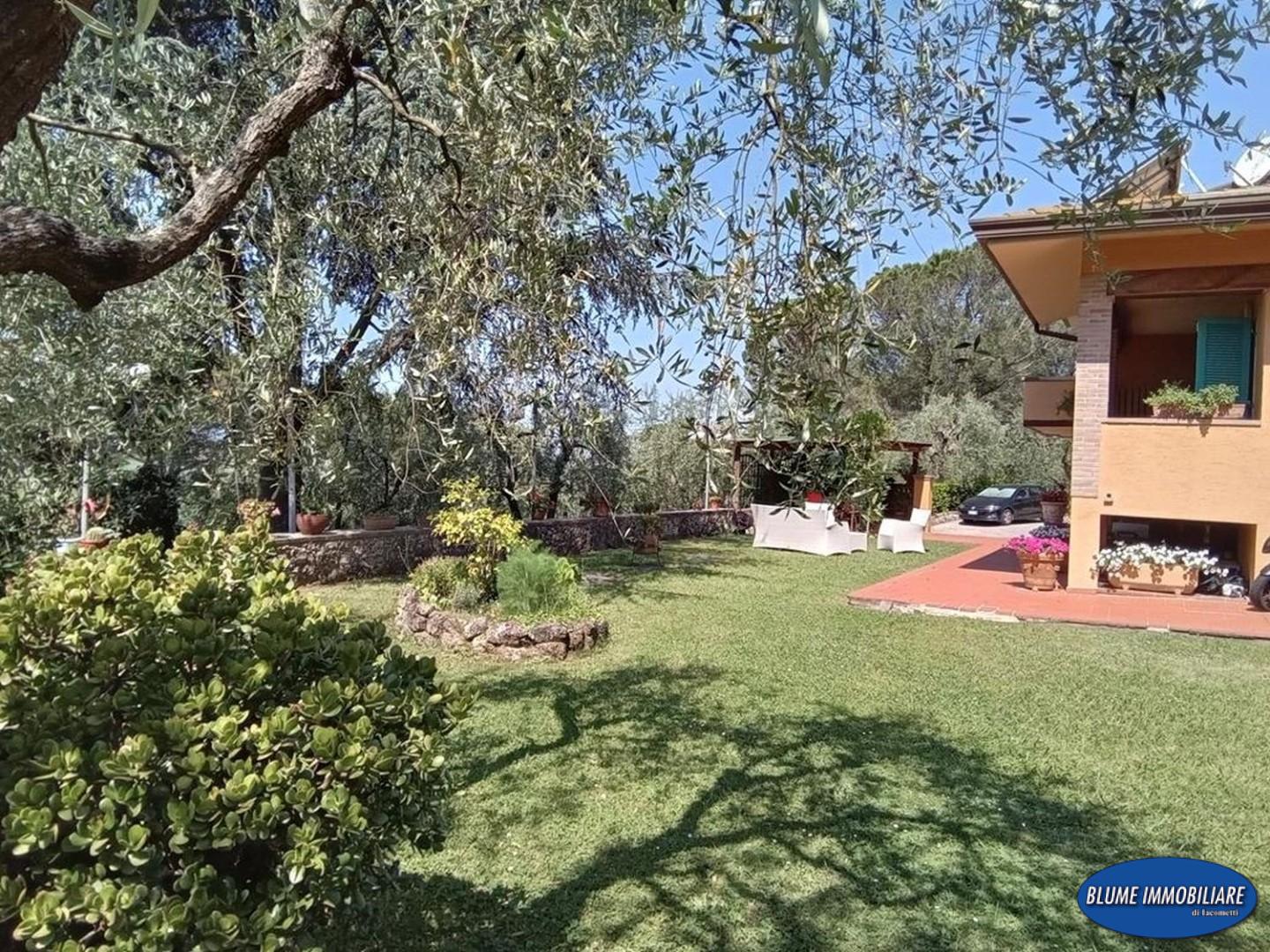 Villa con giardino, Massarosa piano di mommio