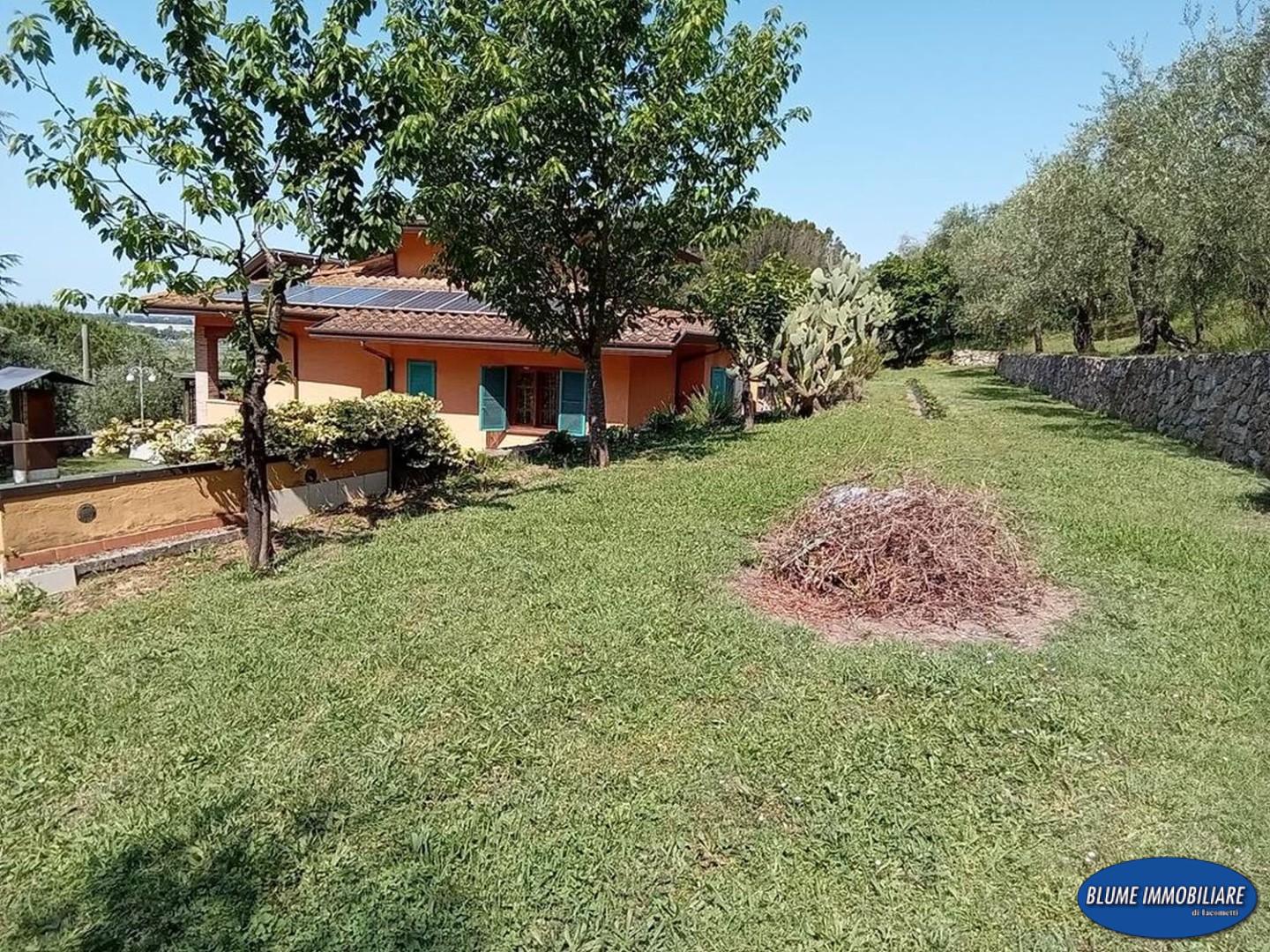 Villa con giardino, Massarosa piano di mommio