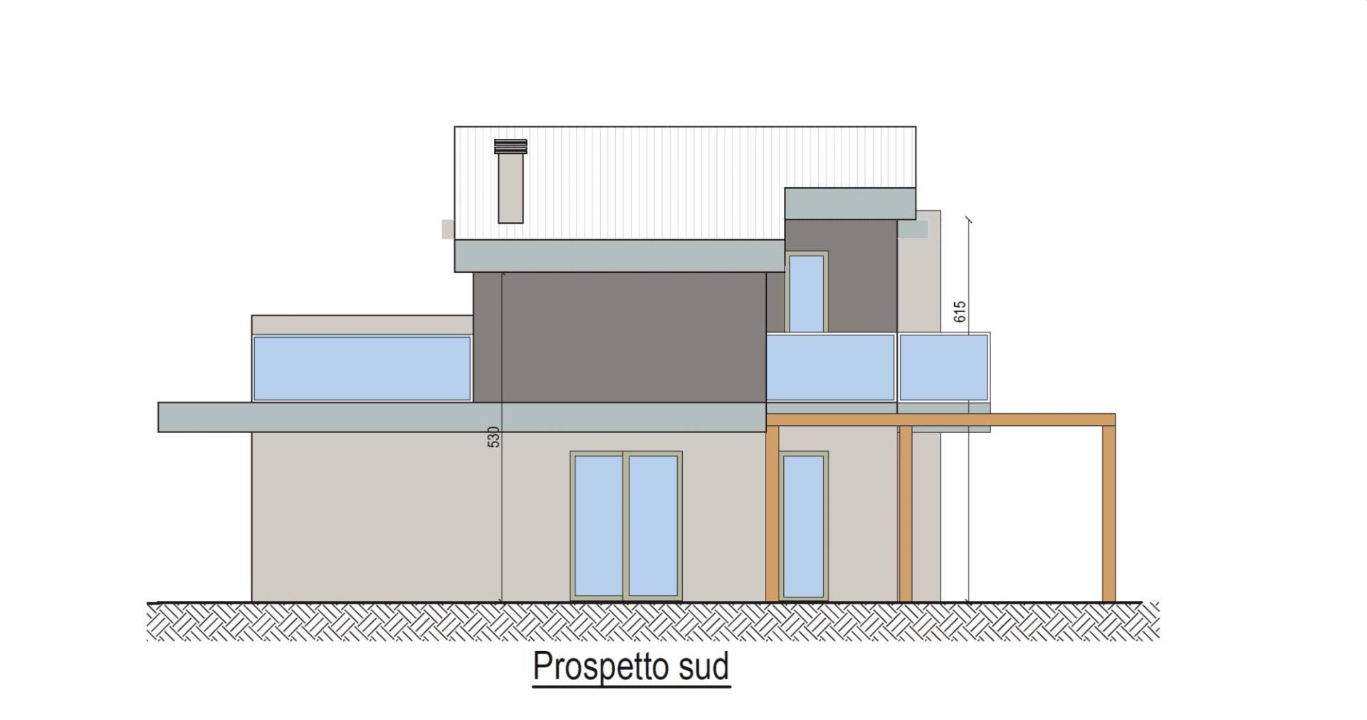 Villetta bifamiliare in vendita a Cesena, Borgo di Ronta