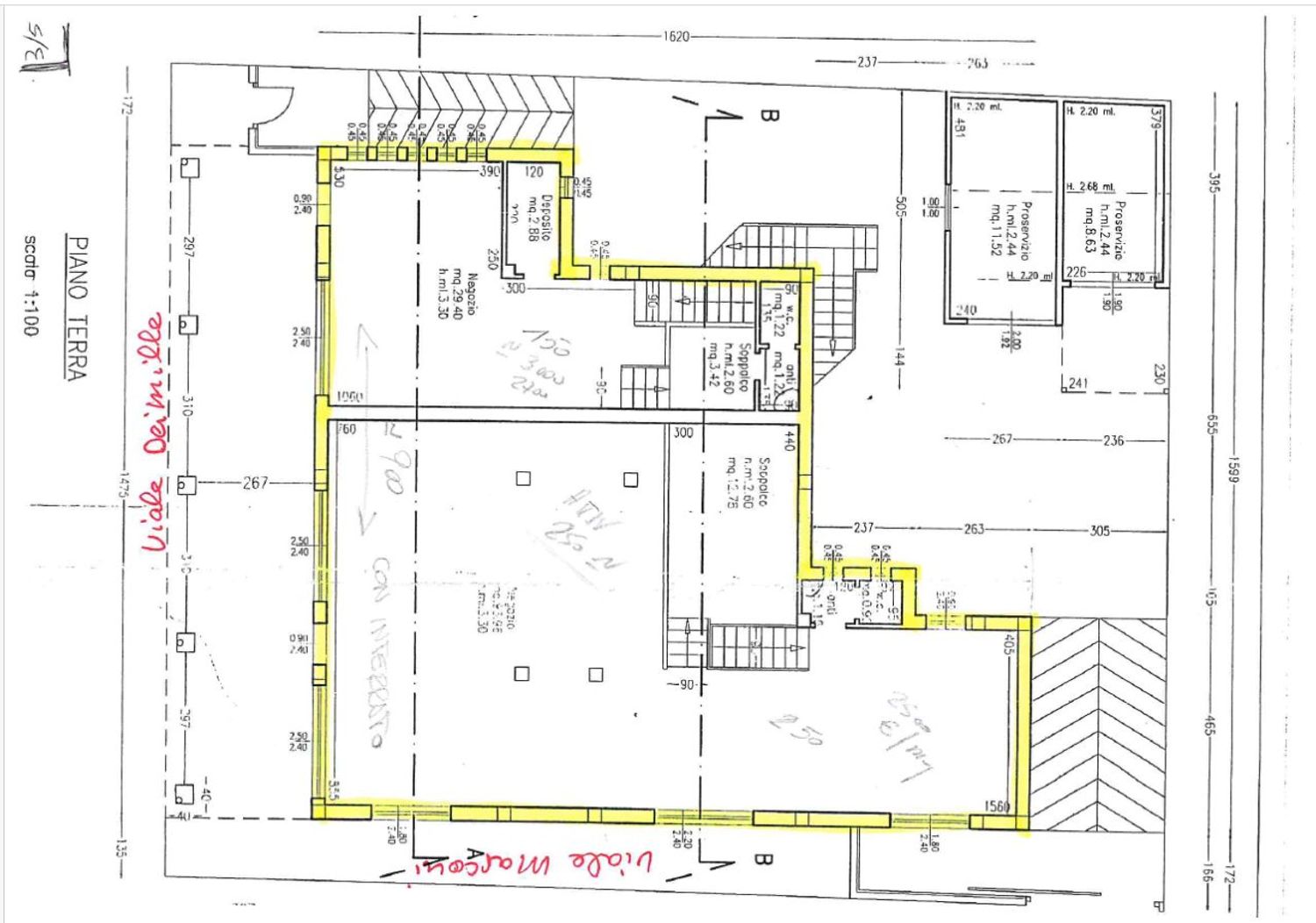 Locale commerciale in vendita a Cervia
