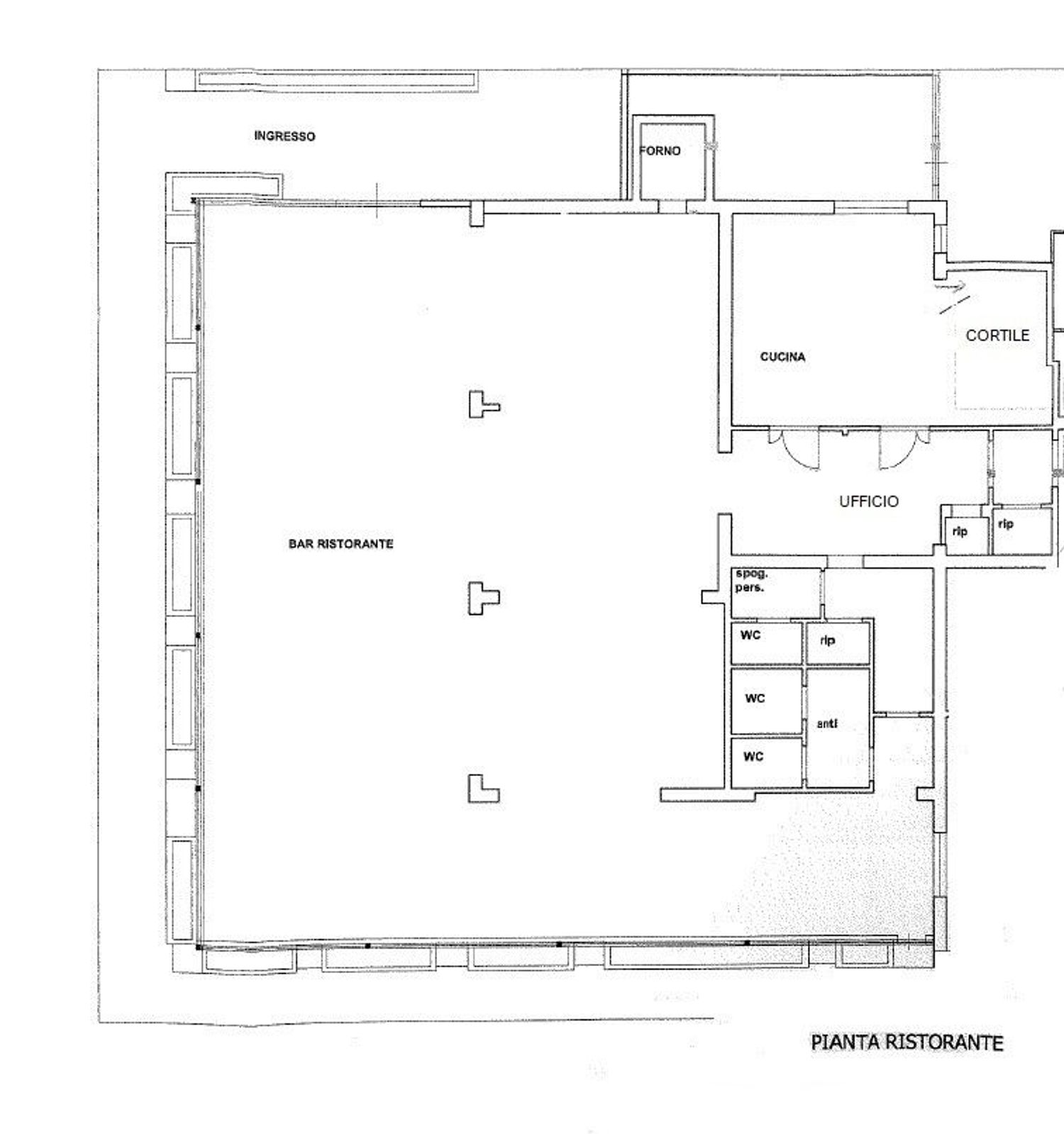 Locale commerciale in vendita a Cervia