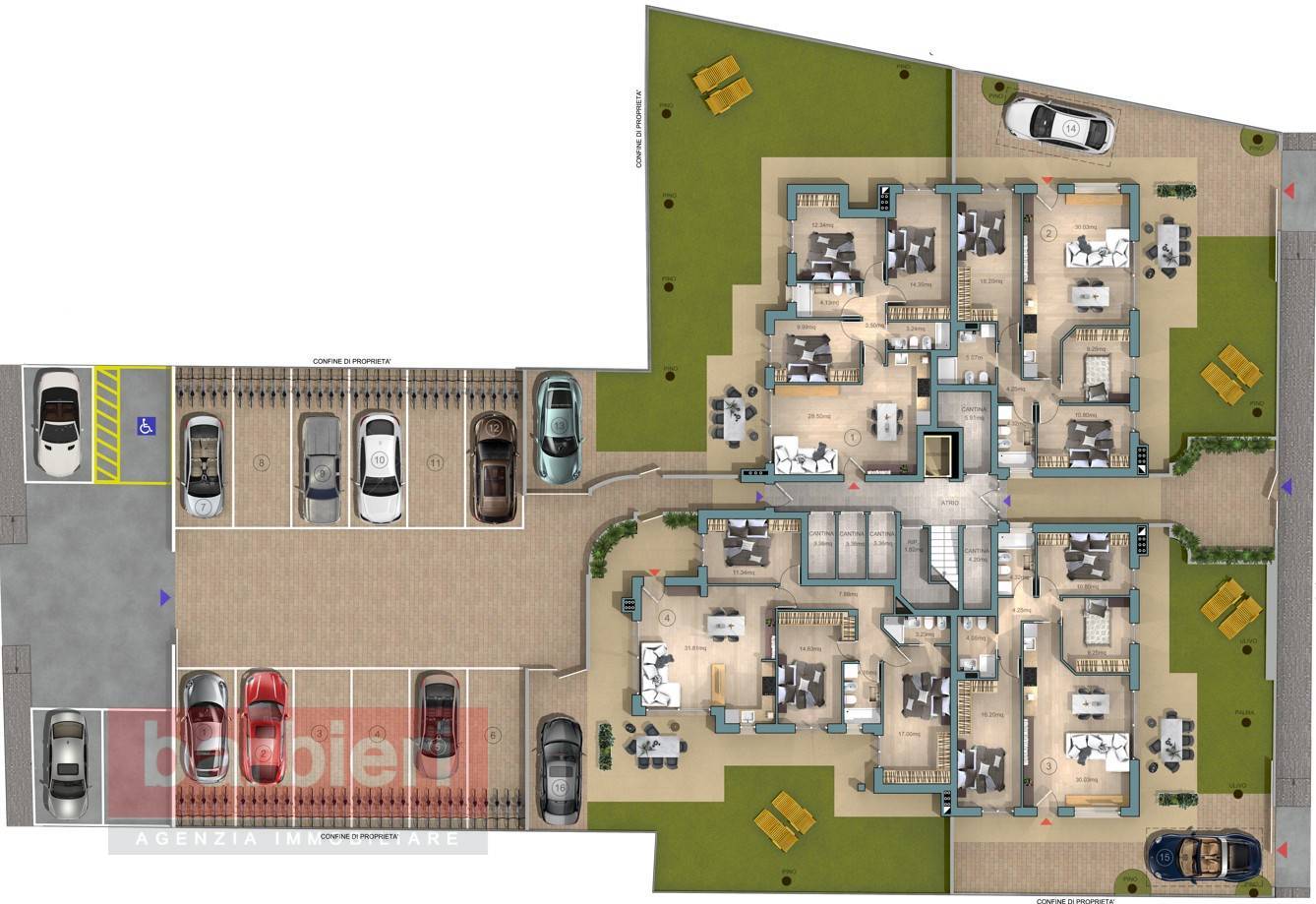 Trilocale in vendita a Cervia, Milano Marittima