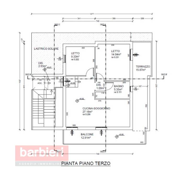 Attico in vendita a Cervia