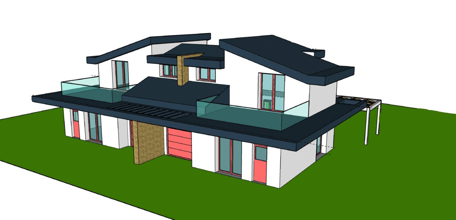 Villetta bifamiliare in vendita a Cesena, Borgo di Ronta