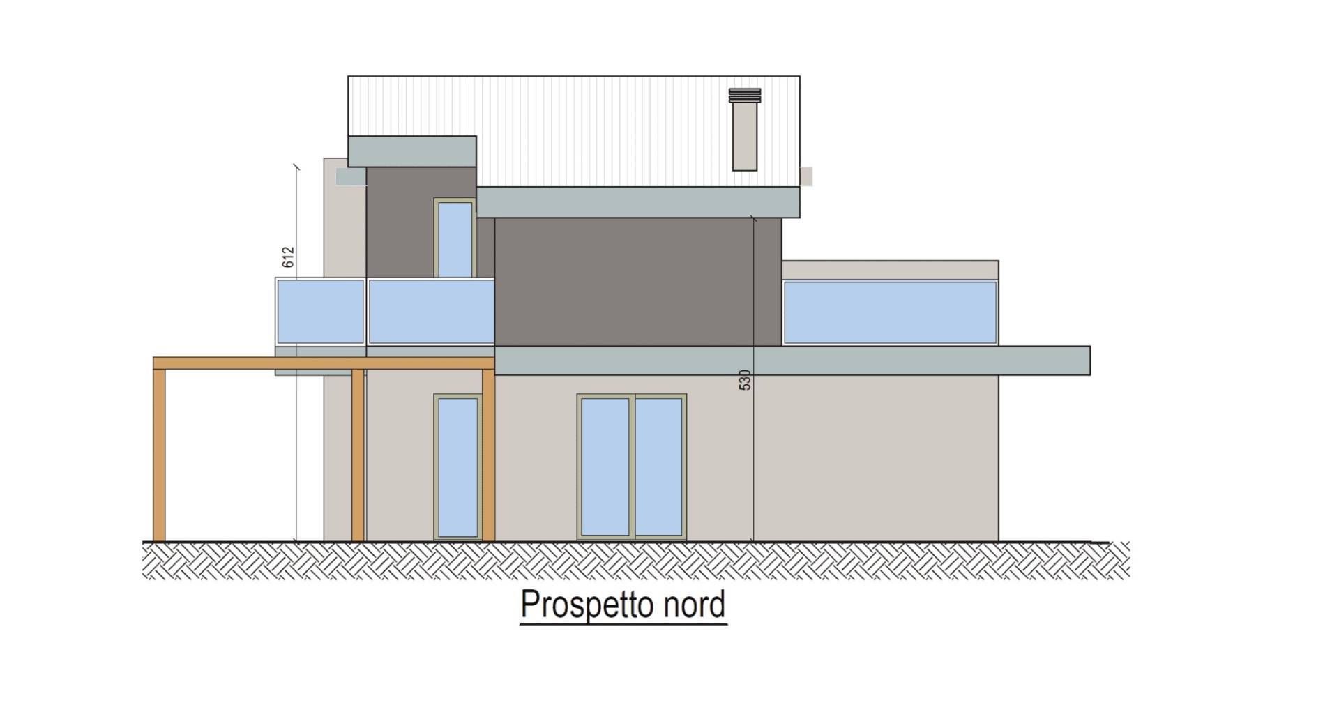 Villetta bifamiliare in vendita a Cesena, Borgo di Ronta