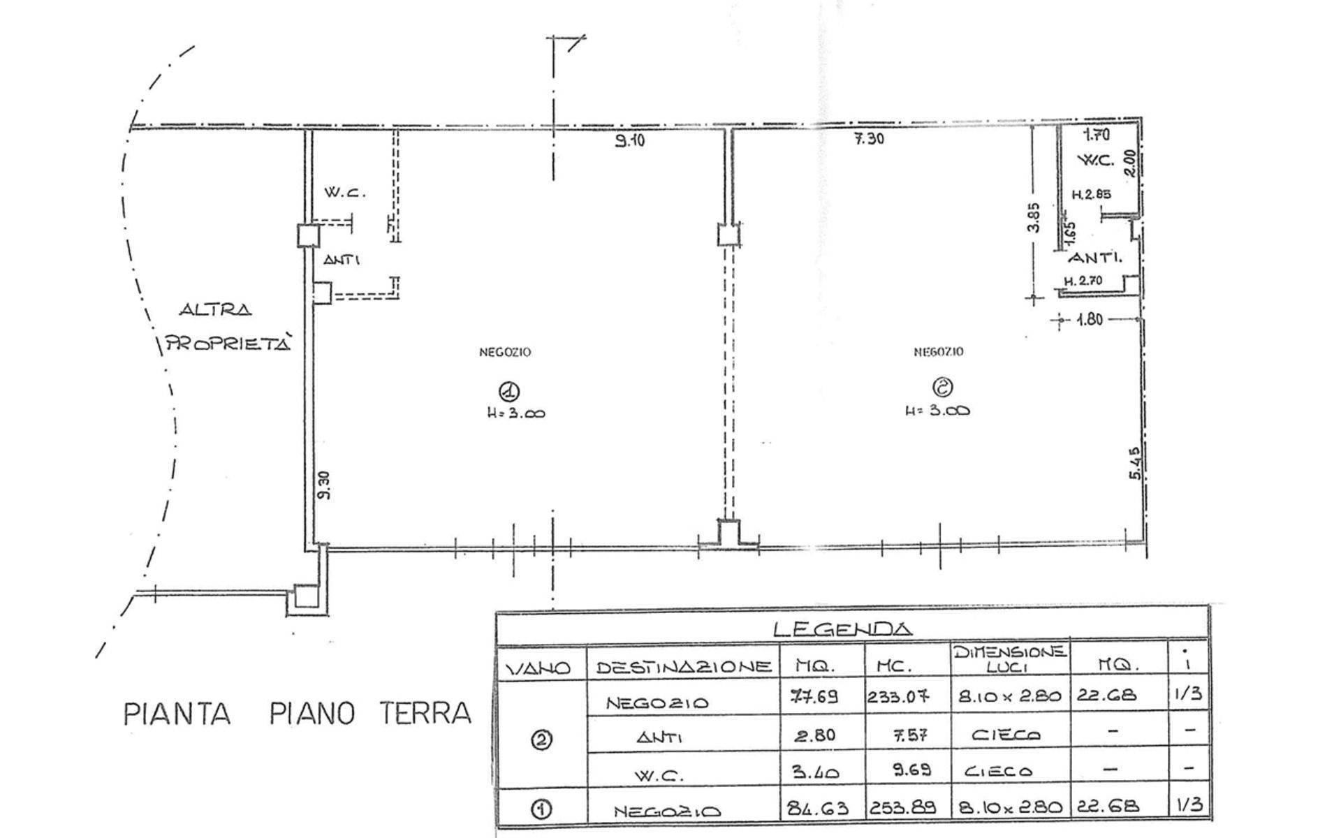 Locale commerciale in vendita a Cervia