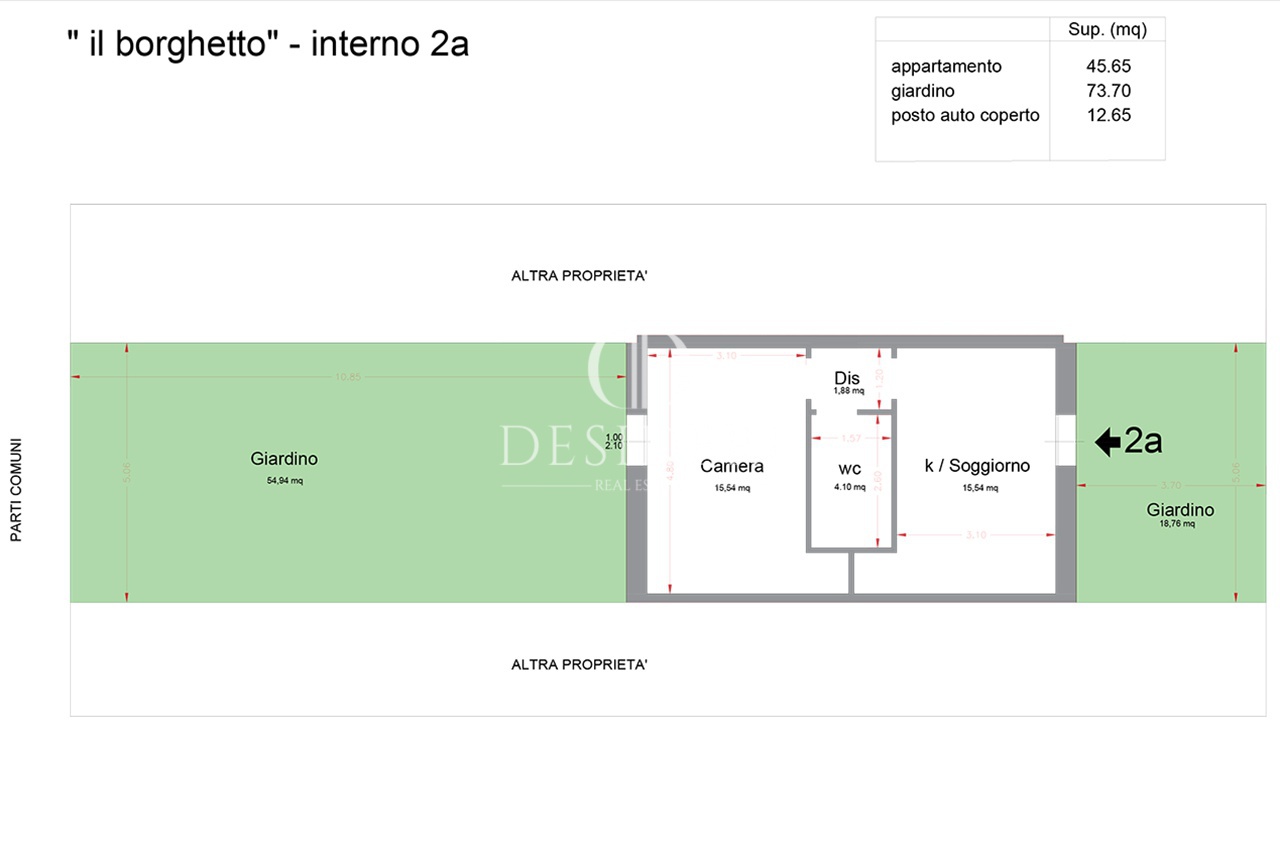 Bilocale in vendita in via del commendone, Grosseto