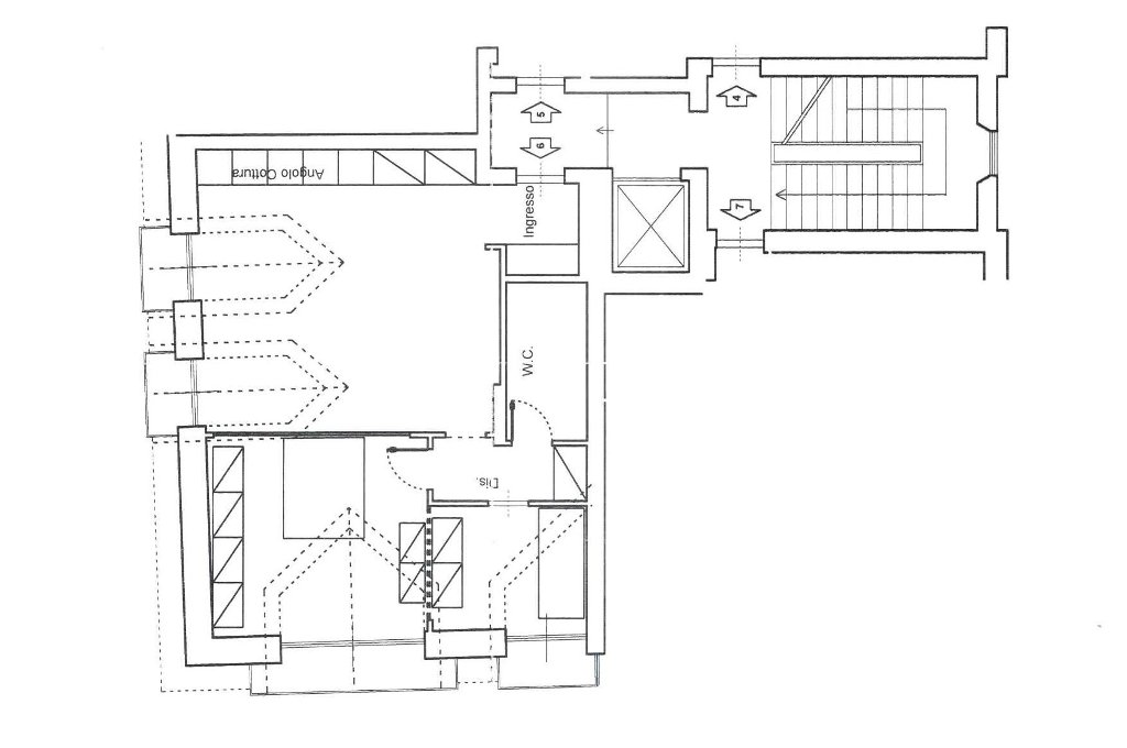 Bilocale arredato in affitto in via garibaldi, Grosseto