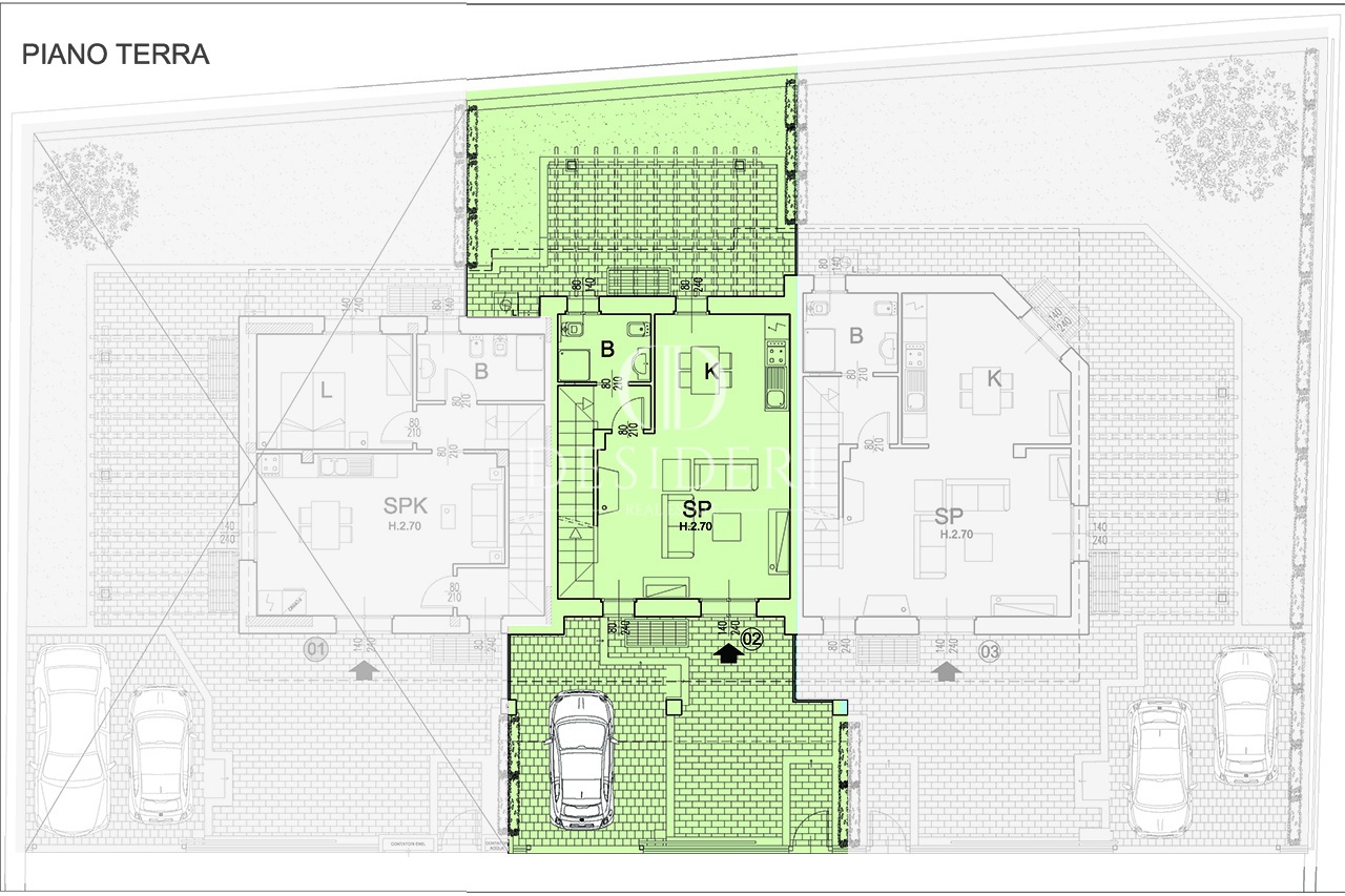 Appartamento con giardino in via uliveto, Castiglione della Pescaia