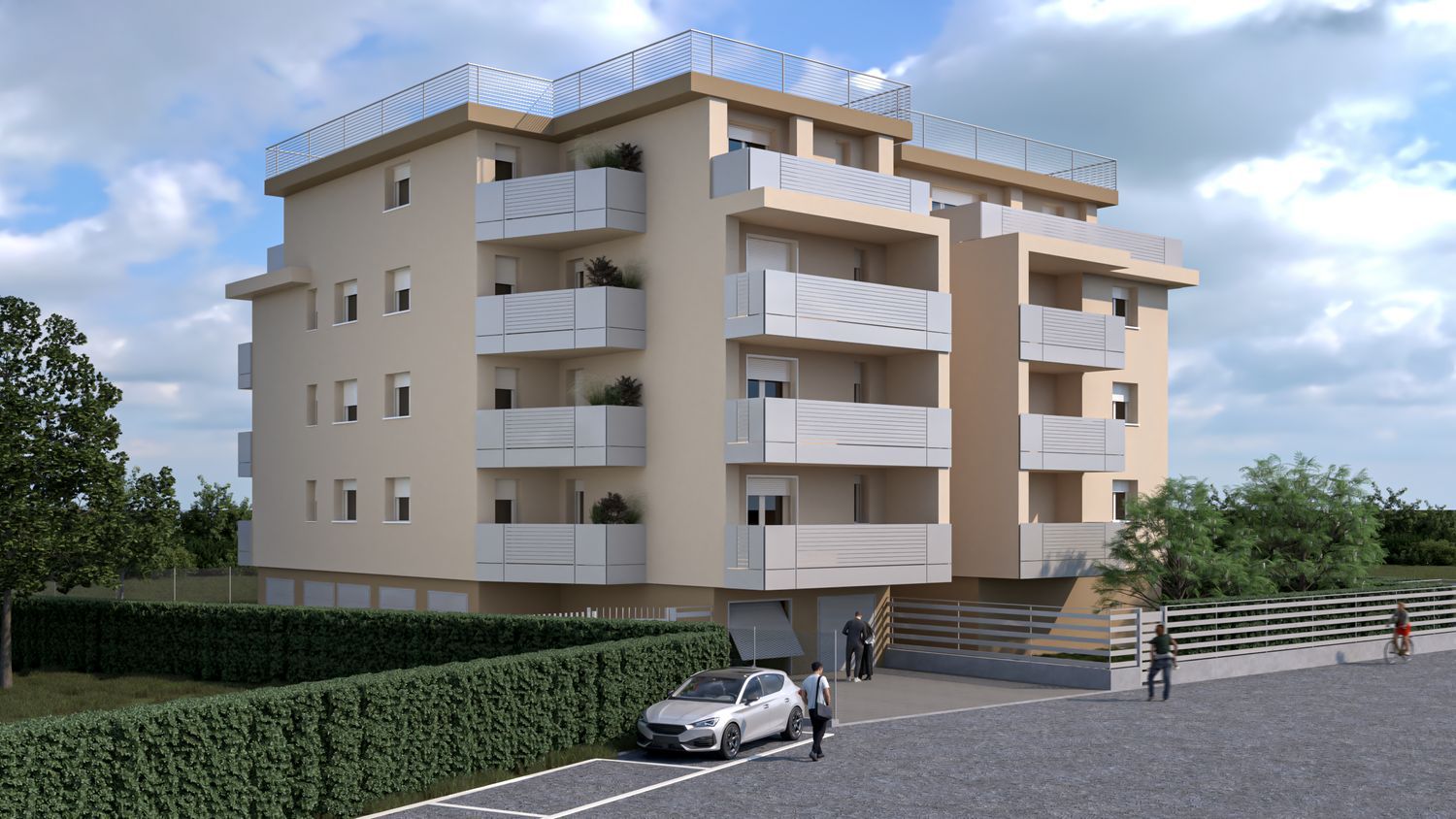 Attico in vendita in via giuseppe fenoglio 7, San Giovanni in Persiceto