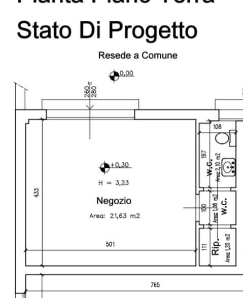 Locale commerciale in vendita, Campi Bisenzio il rosi