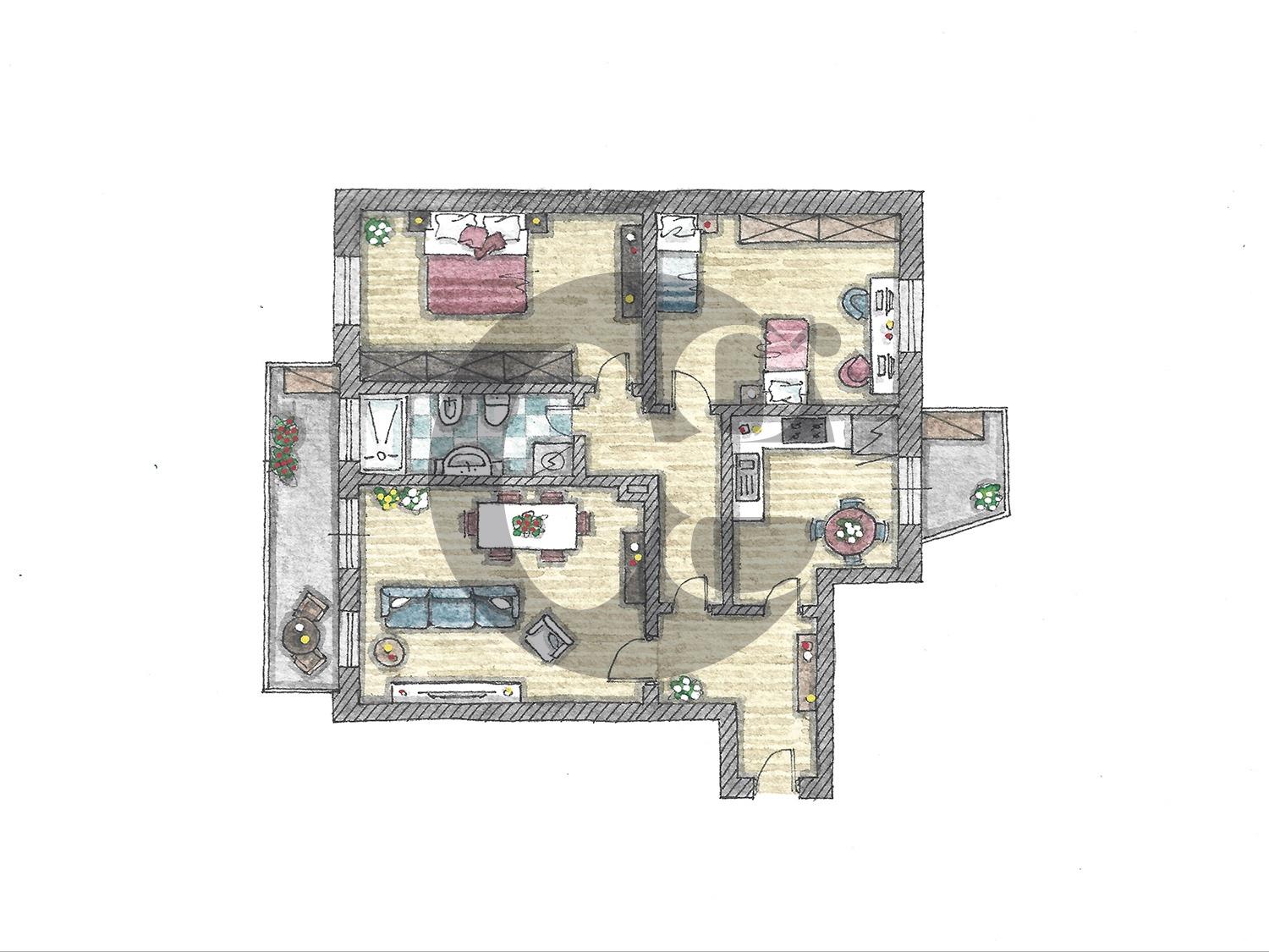 Ufficio ristrutturato a Brescia