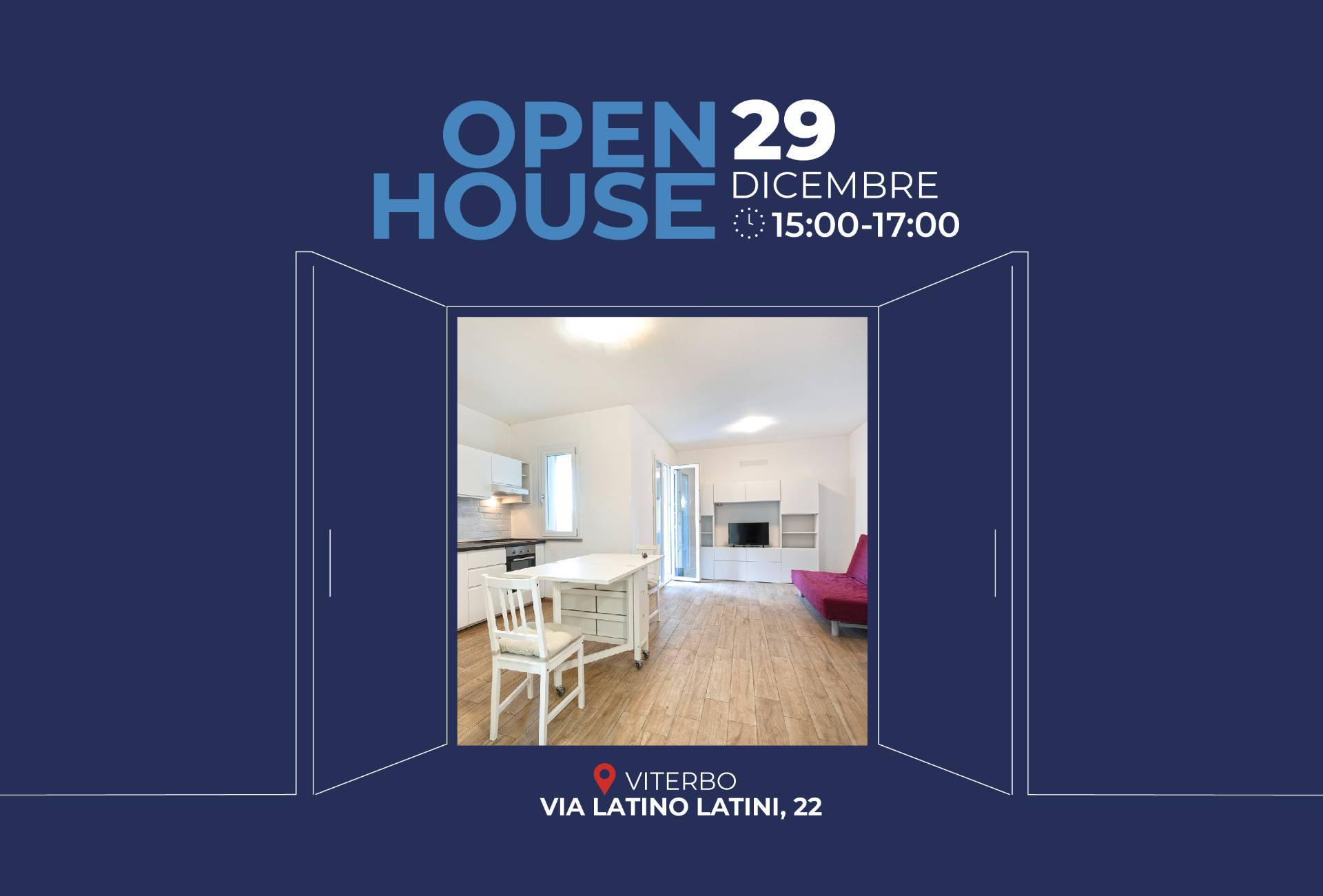 Appartamento in vendita a Viterbo, Garbini-Palazzina