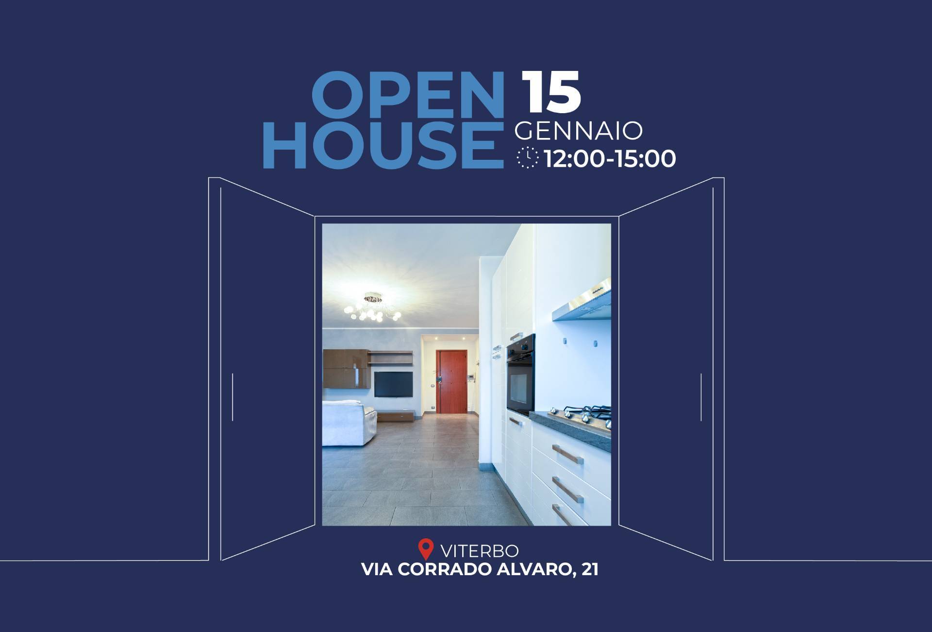 Appartamento in vendita a Viterbo, Semicentro