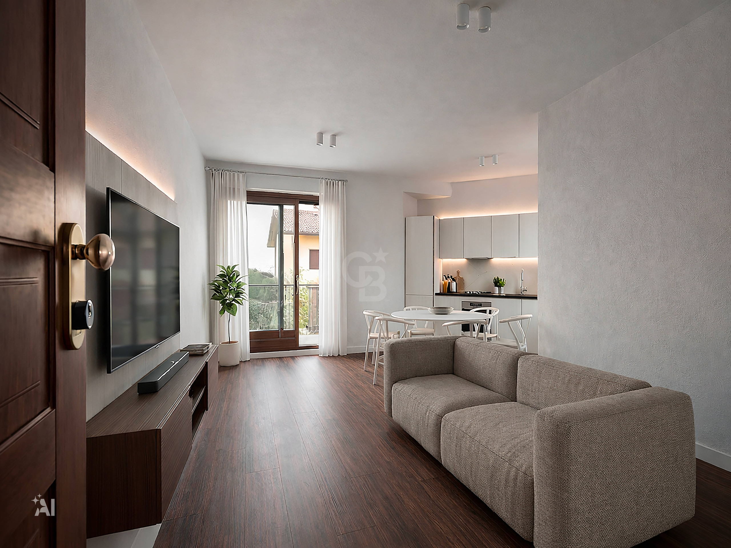 Appartamento in vendita a Viterbo, La Quercia