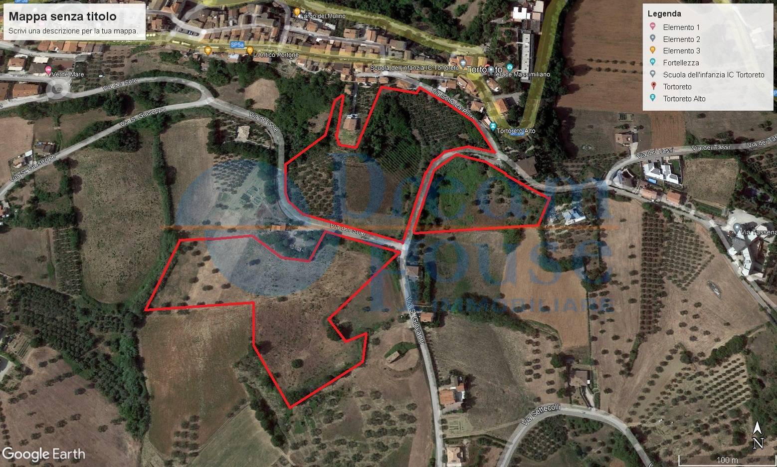 Terreno Agricolo in vendita a Tortoreto, TORTORETO ALTO