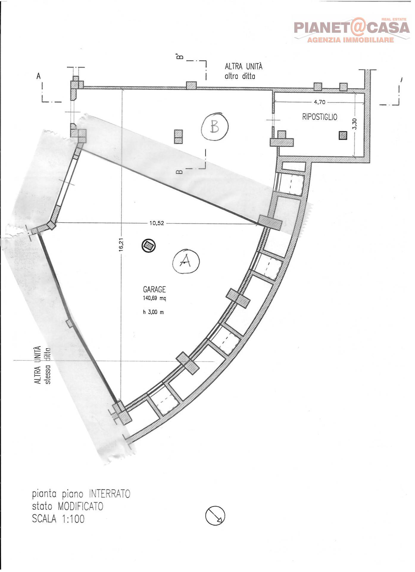 Garage/Magazzino in affitto a Spinetoli, PAGLIARE DEL TRONTO