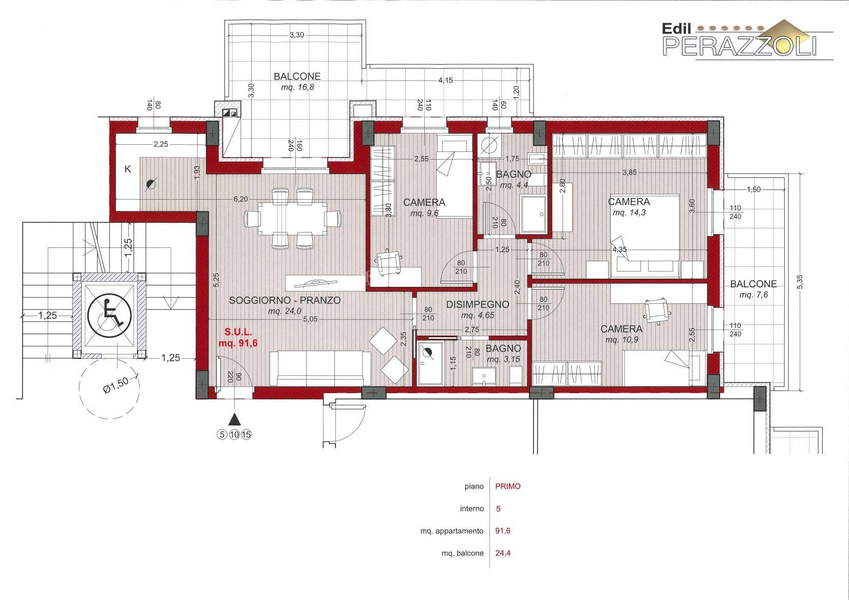 Appartamento in vendita a San Benedetto del Tronto, PORTO D'ASCOLI (residenziale)