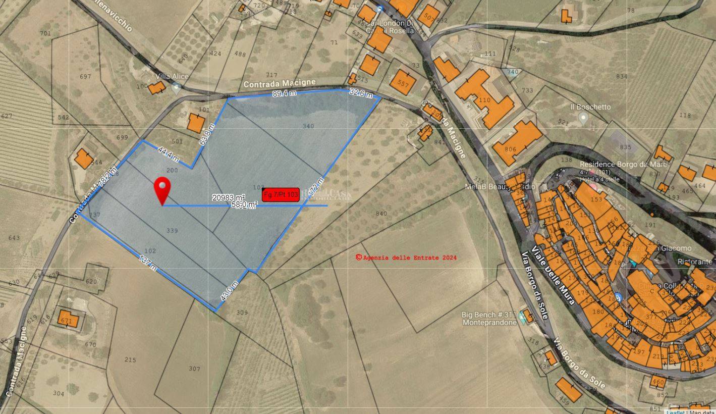 Terreno agricolo in vendita a Monteprandone, COLLINARE