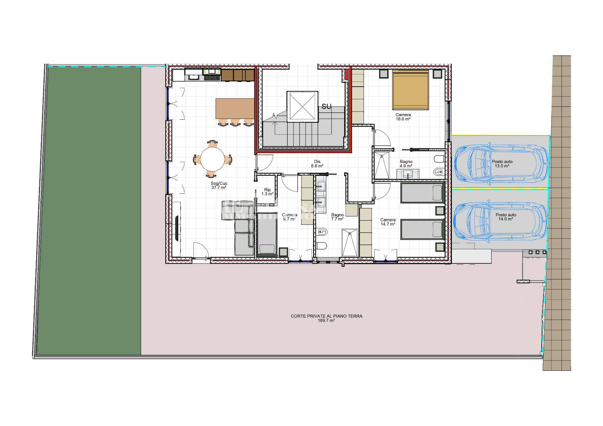 Appartamento in vendita a San Benedetto del Tronto, PORTO D'ASCOLI (lungomare)