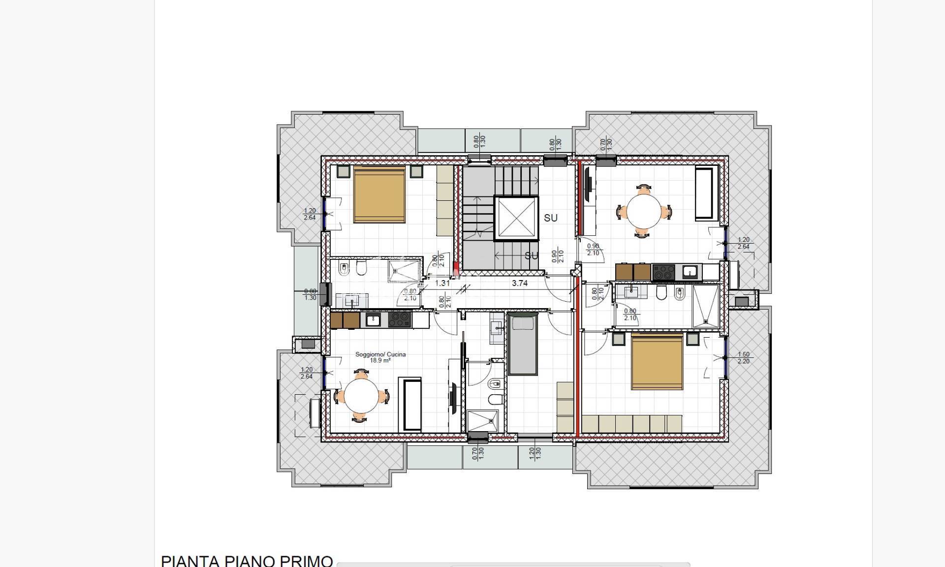 Appartamento in vendita a San Benedetto del Tronto, PORTO D'ASCOLI (lungomare)