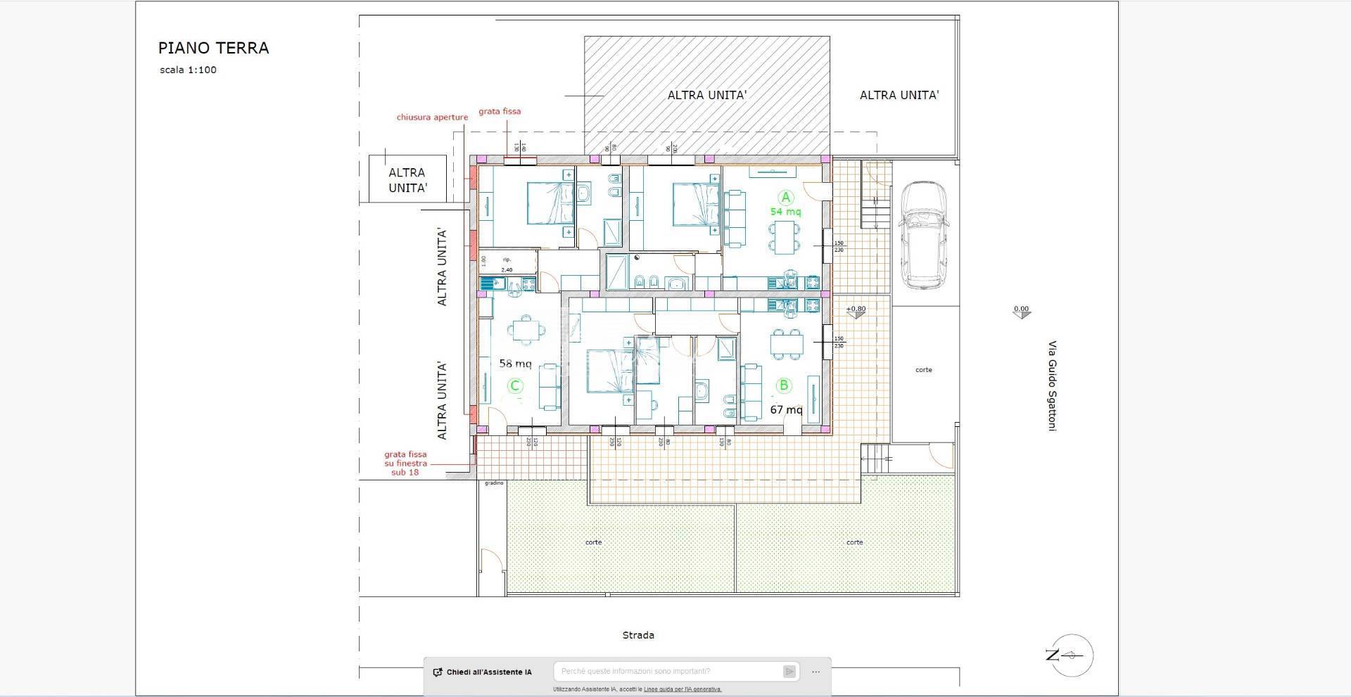 Appartamento in vendita a San Benedetto del Tronto, PORTO D'ASCOLI (centro)