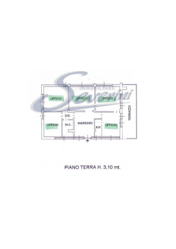 Ufficio in affitto a Como, Camerlata - Rebbio - Breccia - Prestino