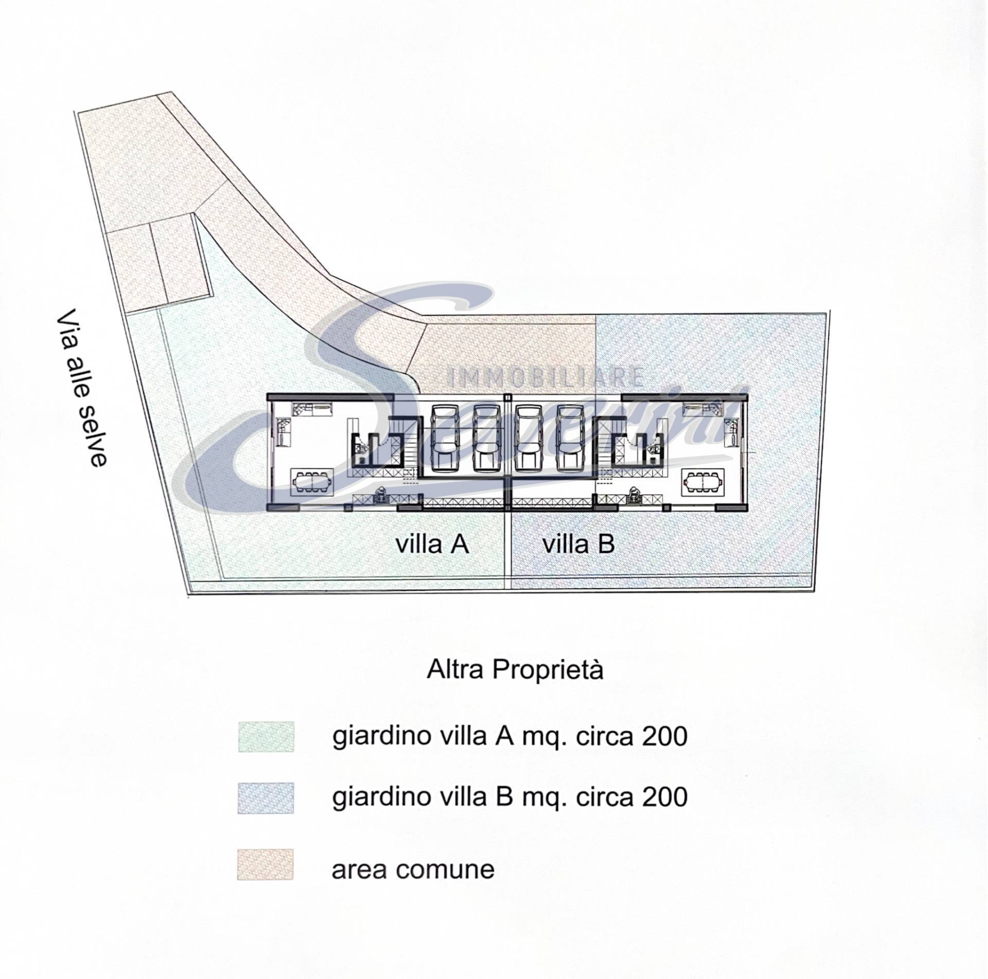 Villa bifamiliare in vendita a Tavernerio