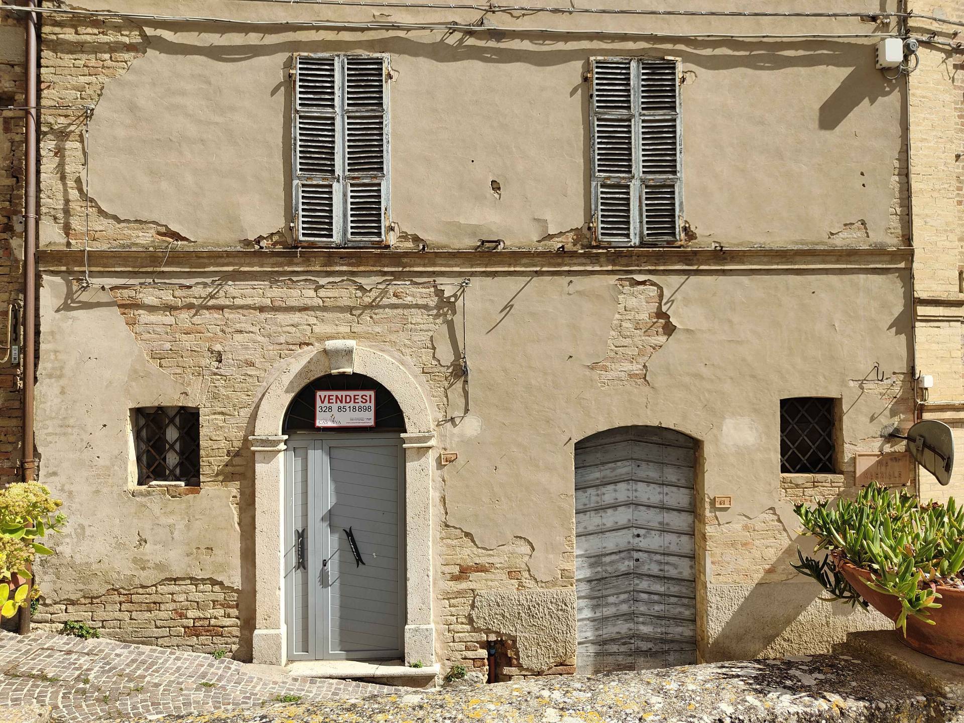 Porzione di Casa in vendita a Acquaviva Picena, Centro storico