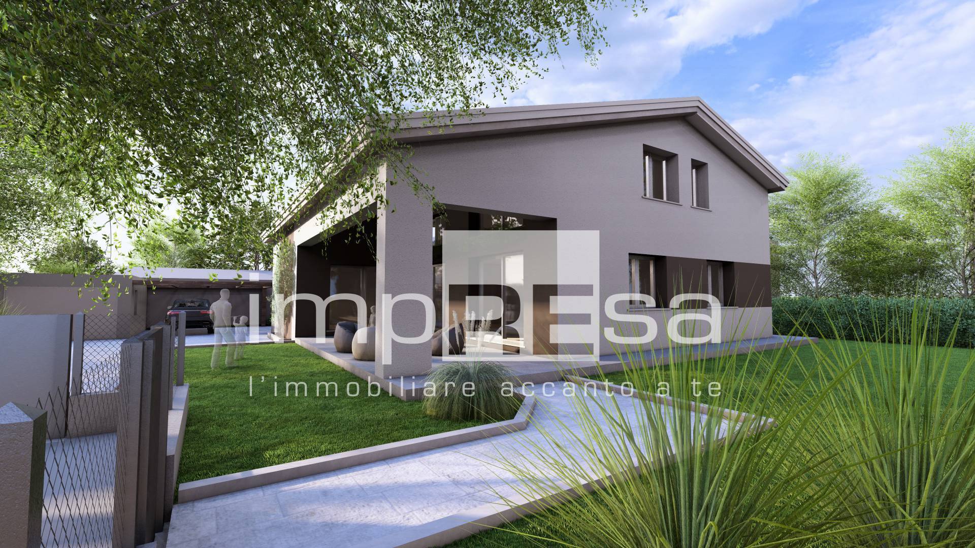 Villa in vendita a Carbonera, Vascon