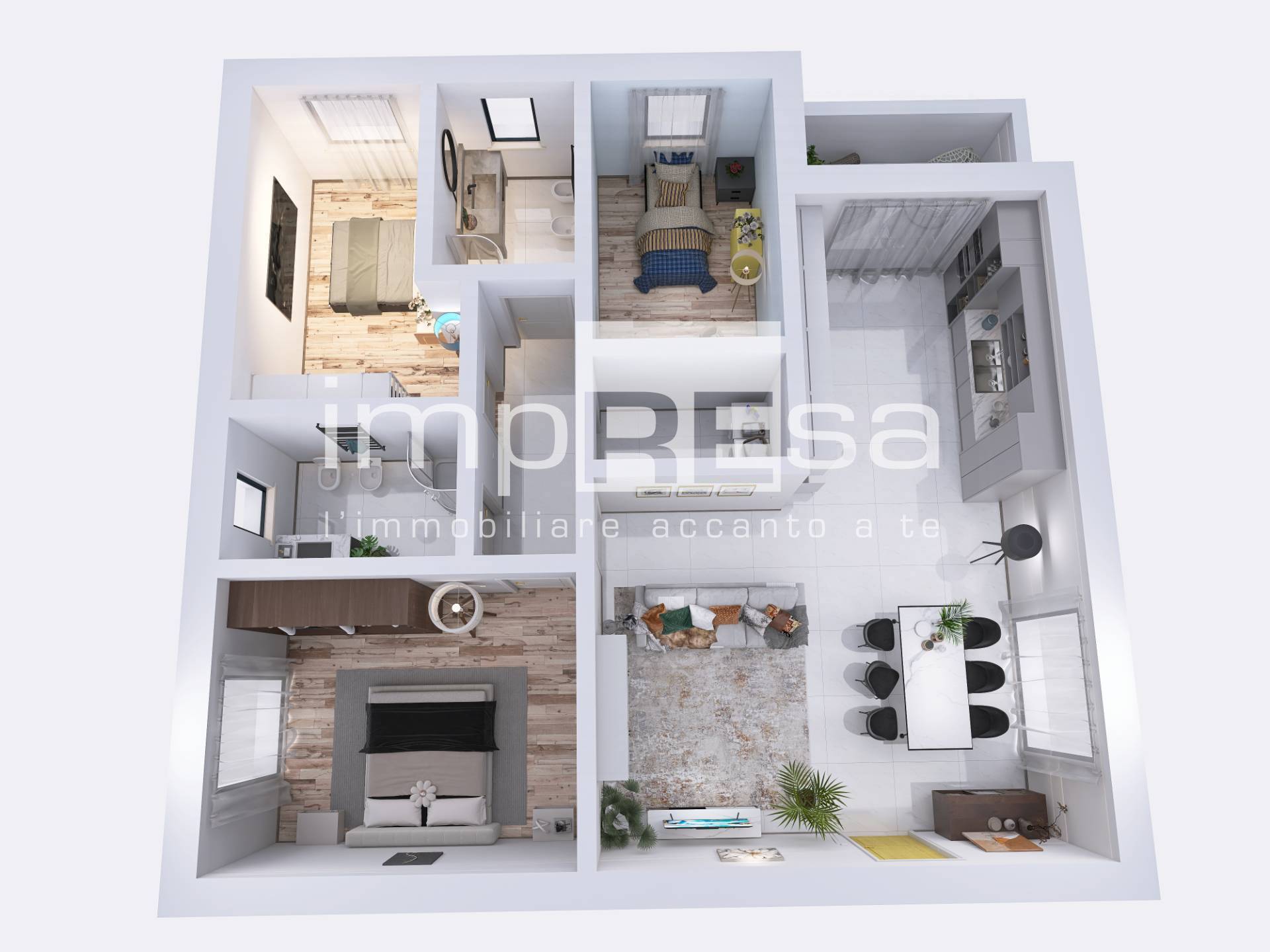 Appartamento in vendita a Preganziol