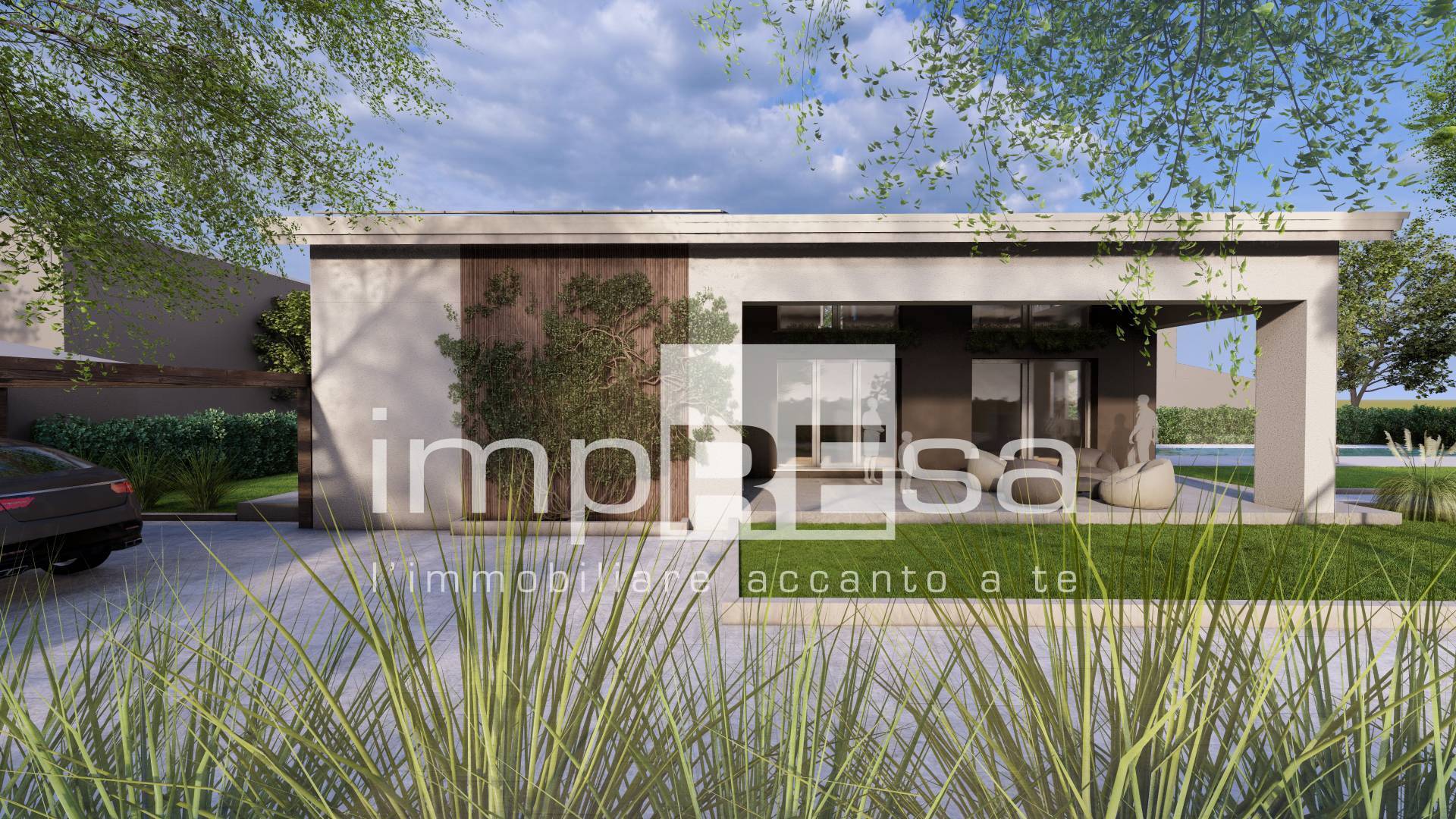 Villa in vendita a Carbonera, Vascon