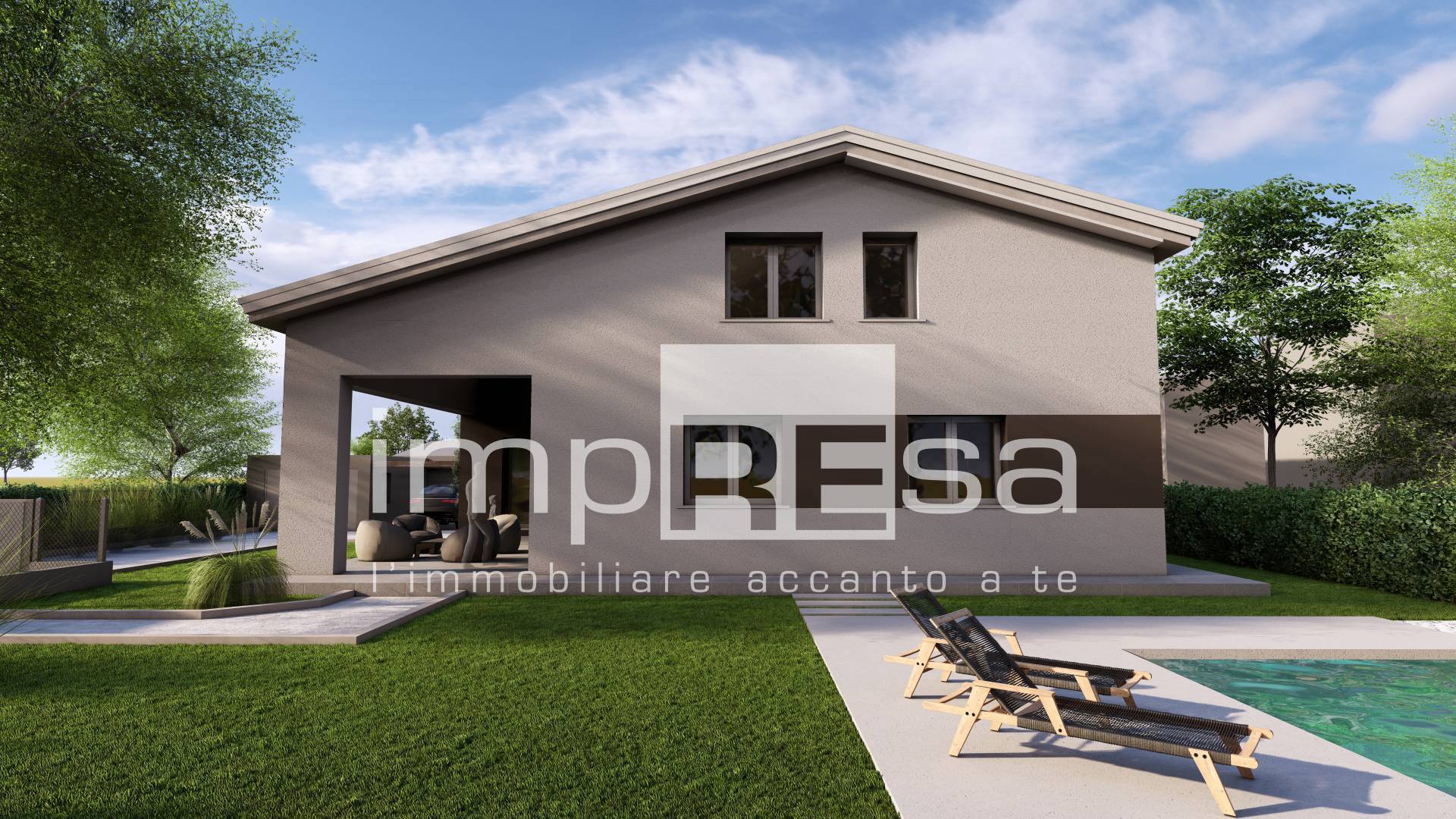 Villa in vendita a Carbonera, Vascon