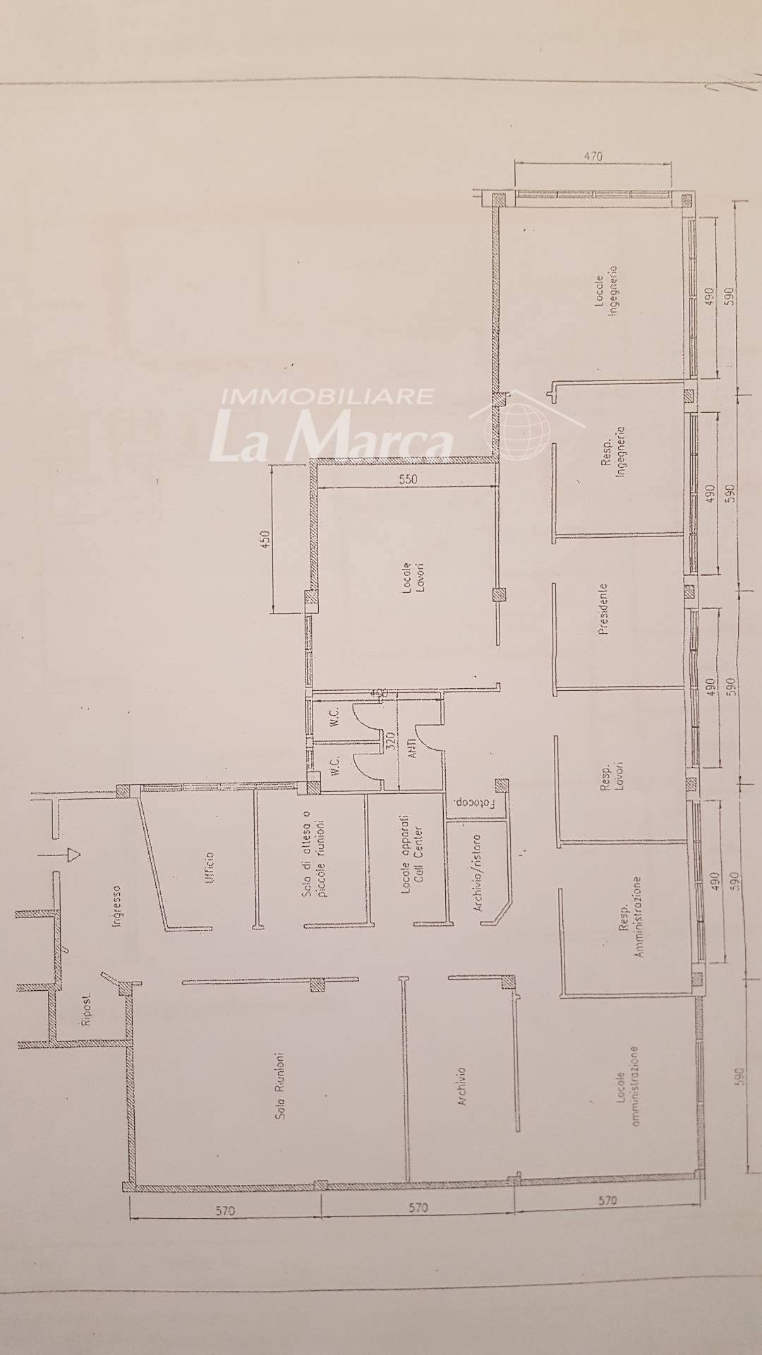 UFFICIO in affitto a Villorba, LANCENIGO