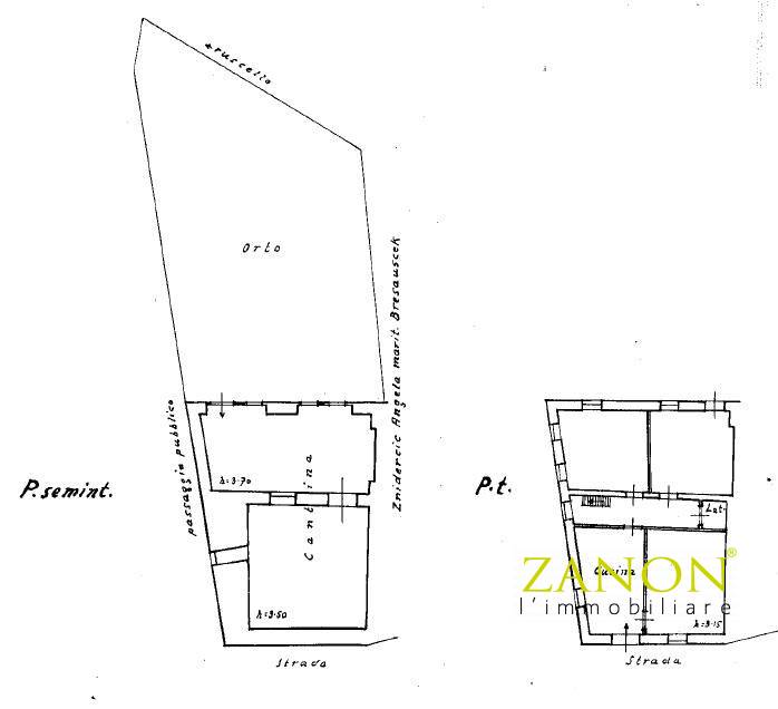 Casa accostata in vendita a Gorizia, Piuma