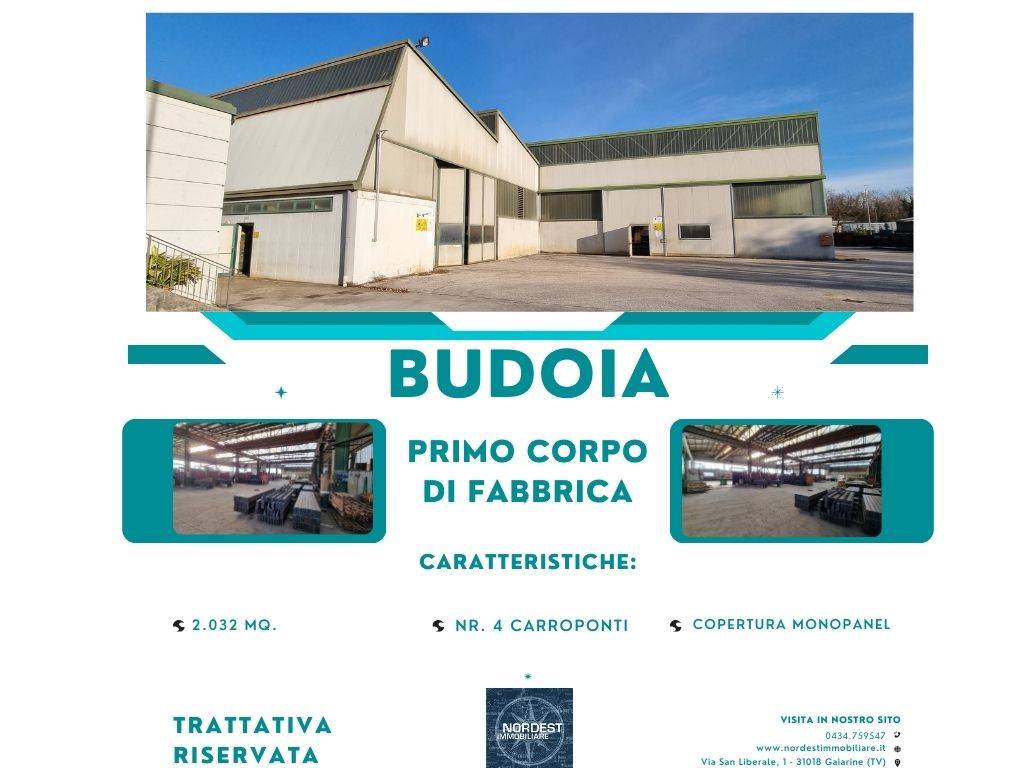 Capannone in vendita a Budoia