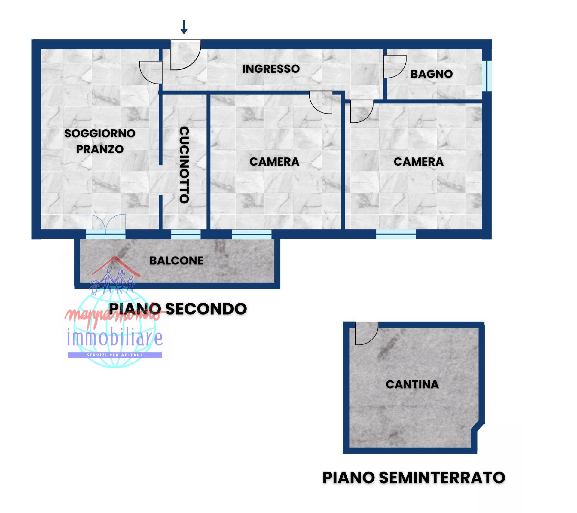 Appartamento in vendita a Zola Predosa
