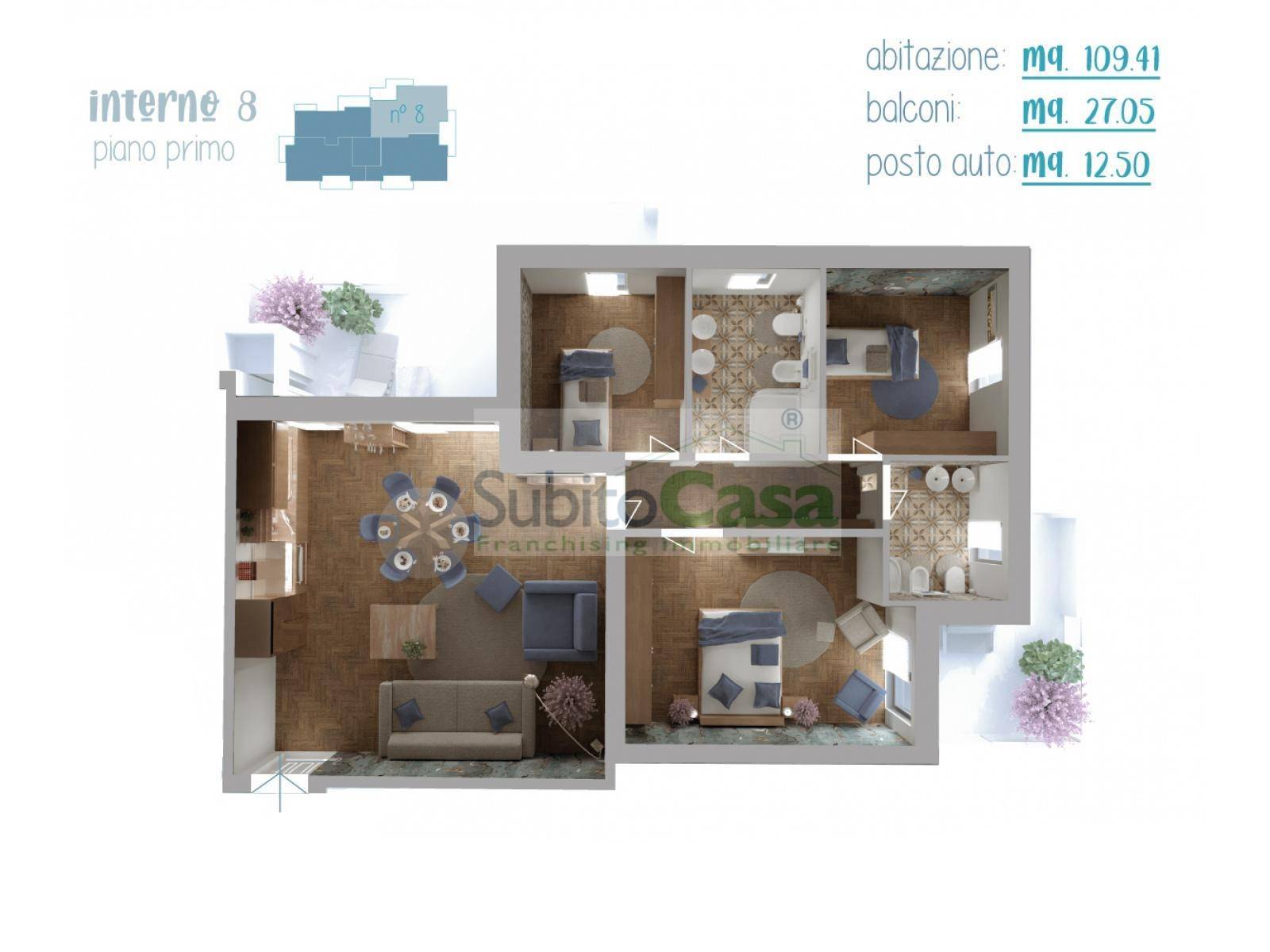 Appartamenti in vendita a Cepagatti, Cepagatti Centro