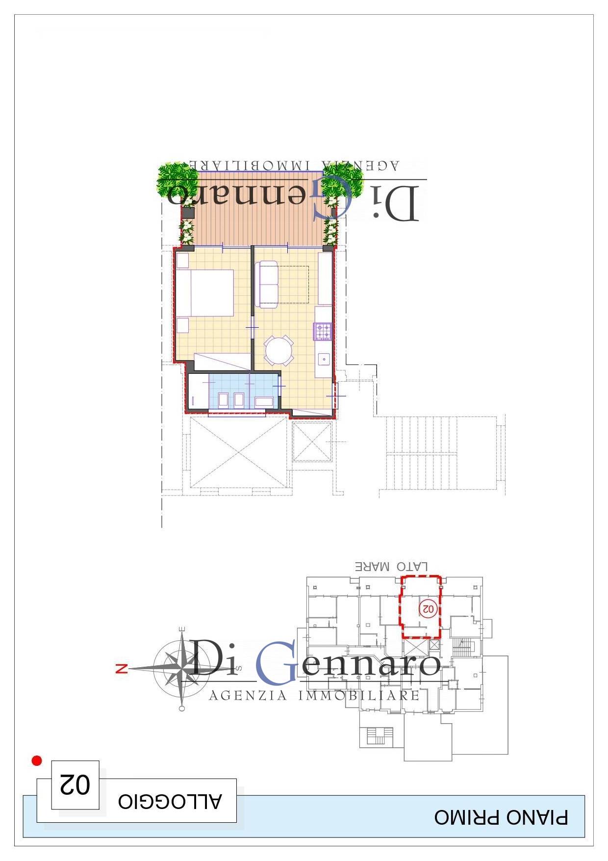 Appartamento in vendita a Alba Adriatica, Zona Mare