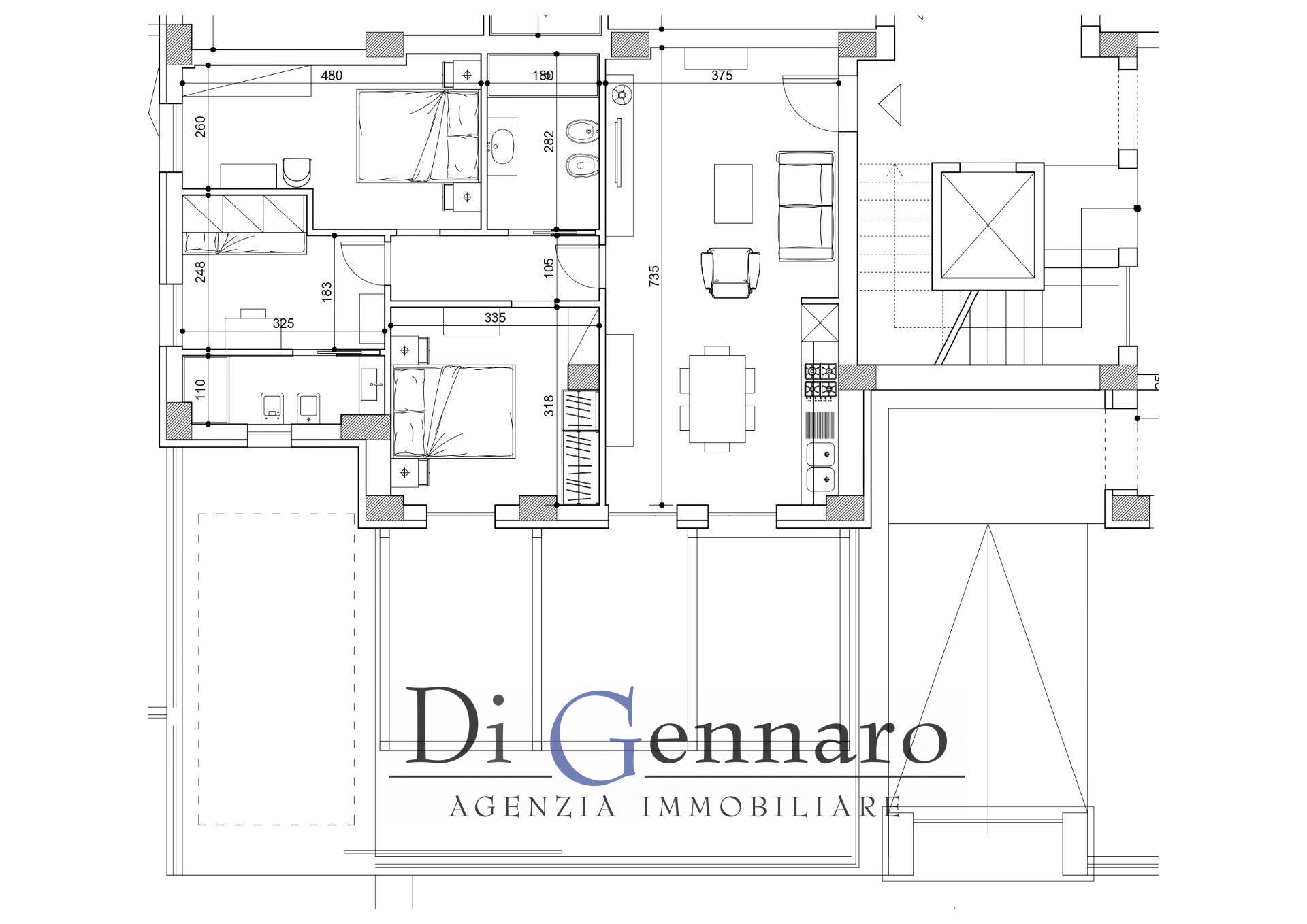 Appartamento in vendita a Alba Adriatica, VILLA FIORE
