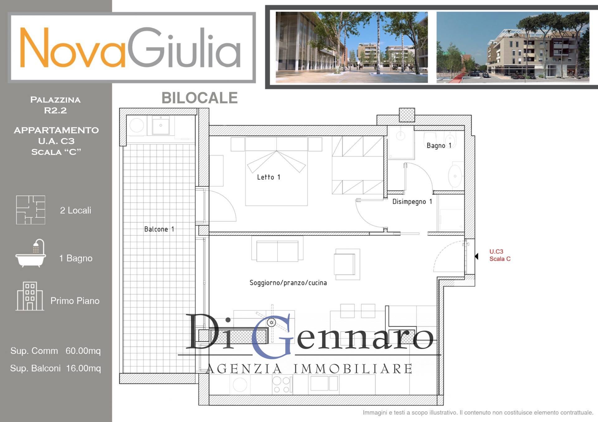 Bilocale in vendita a Giulianova, Villa Pozzoni
