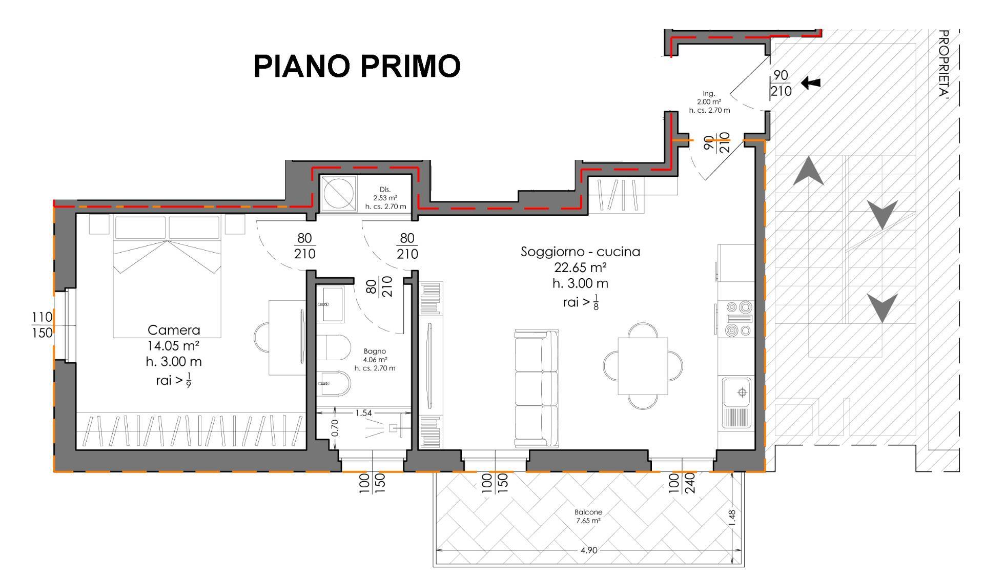 Appartamento in vendita a Verona, Ponte Crencano
