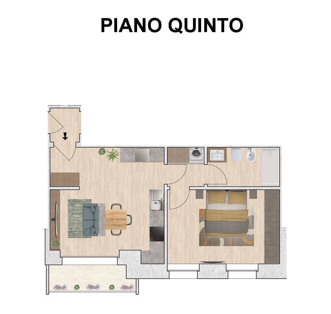 Appartamento in vendita a Verona, Borgo Milano