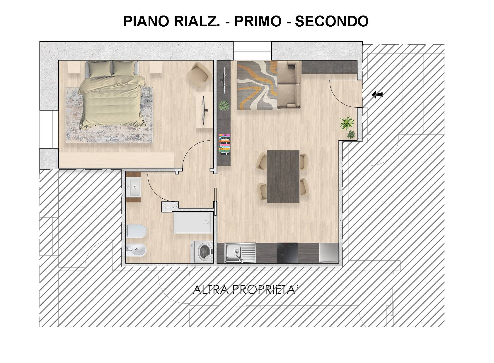 Appartamento in vendita a Verona, S. Lucia
