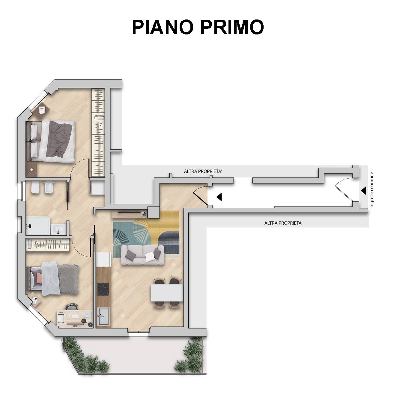 Appartamento in vendita a Verona, Ponte Catena